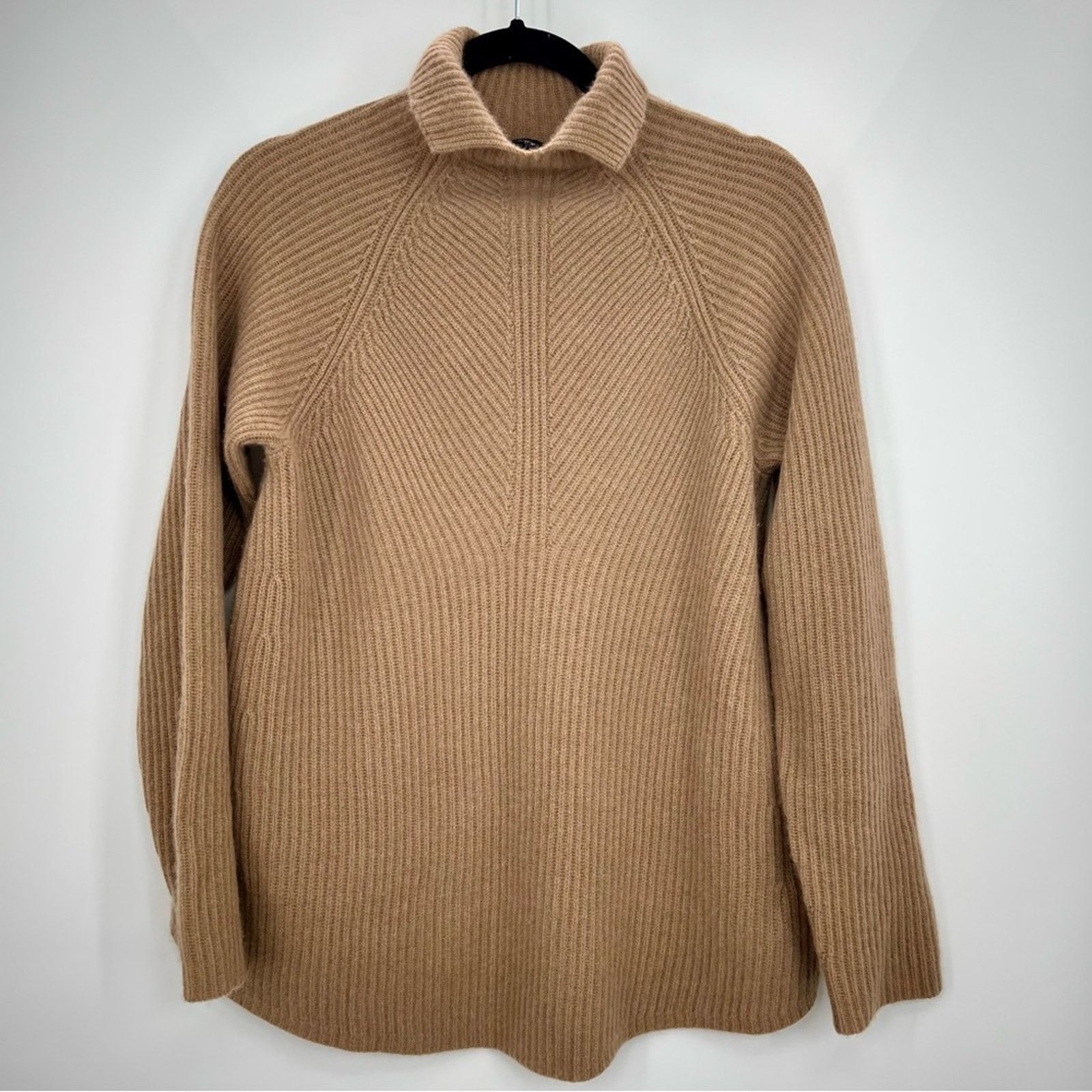Theory Theory Turtleneck Sweater Cashmere Pullover Knit Raglan Size S / US 4 / IT 40 - 7 Thumbnail