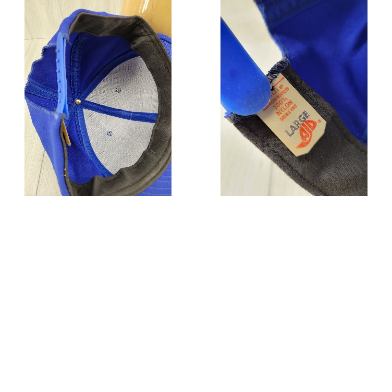 Vintage VINTAGE Ayers Electric Hat Blue Snapback USA Made Men One Size Blue Trucker Hat Mens Size ONE SIZE - 9 Thumbnail