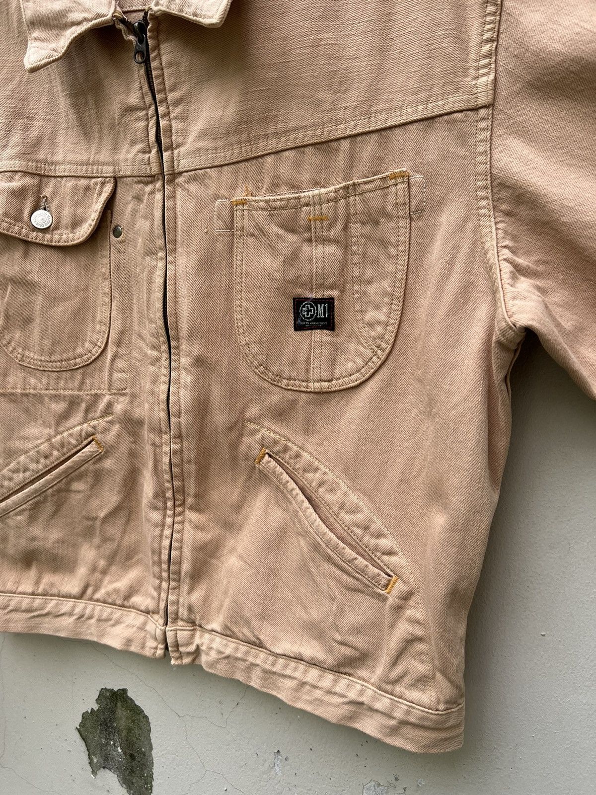 45rpm Vintage 45rpm NMD Sun Faded Denim Work Jacket Size US L / EU 52-54 / 3 - 10 Thumbnail