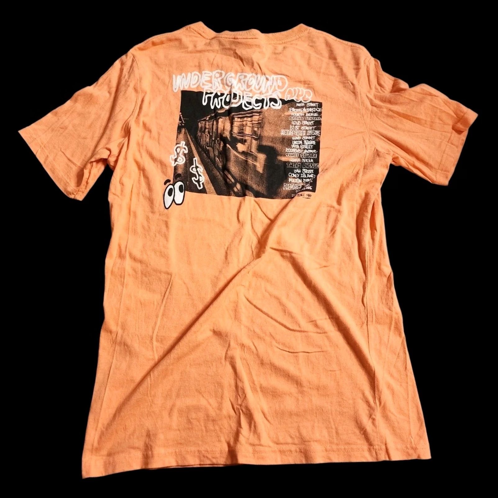 Cotton On Cotton On Underground Projects T-Shirt Mens S Short Sleeve Crew Neck Double Sided Orange Cotton On T-Shirt Shirt Mens S Orange Double-Sided Size US S / EU 44-46 / 1 - 2 Thumbnail