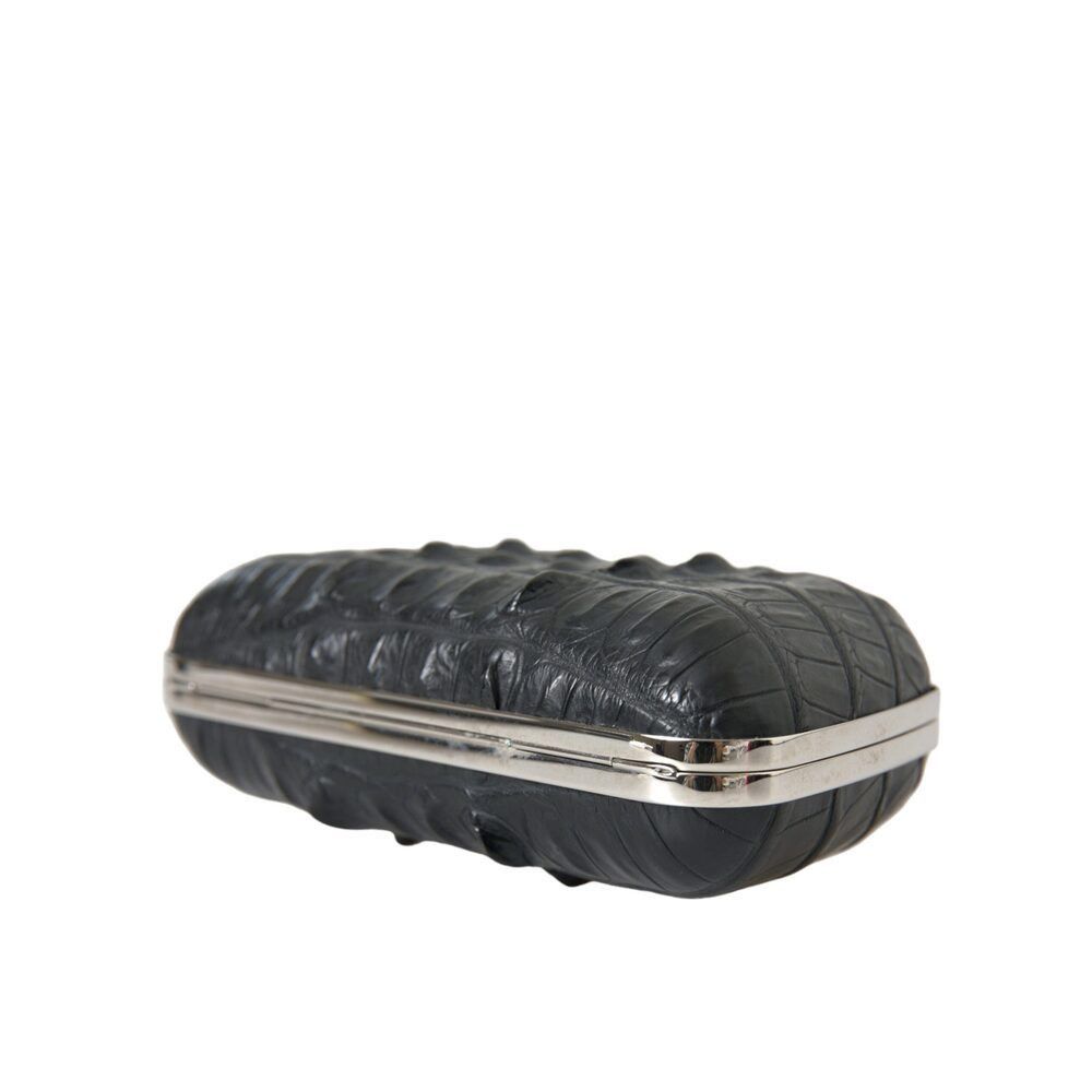 Balenciaga Balenciaga Elegant Crocodile Leather Evening Clutch Size ONE SIZE - 6 Thumbnail