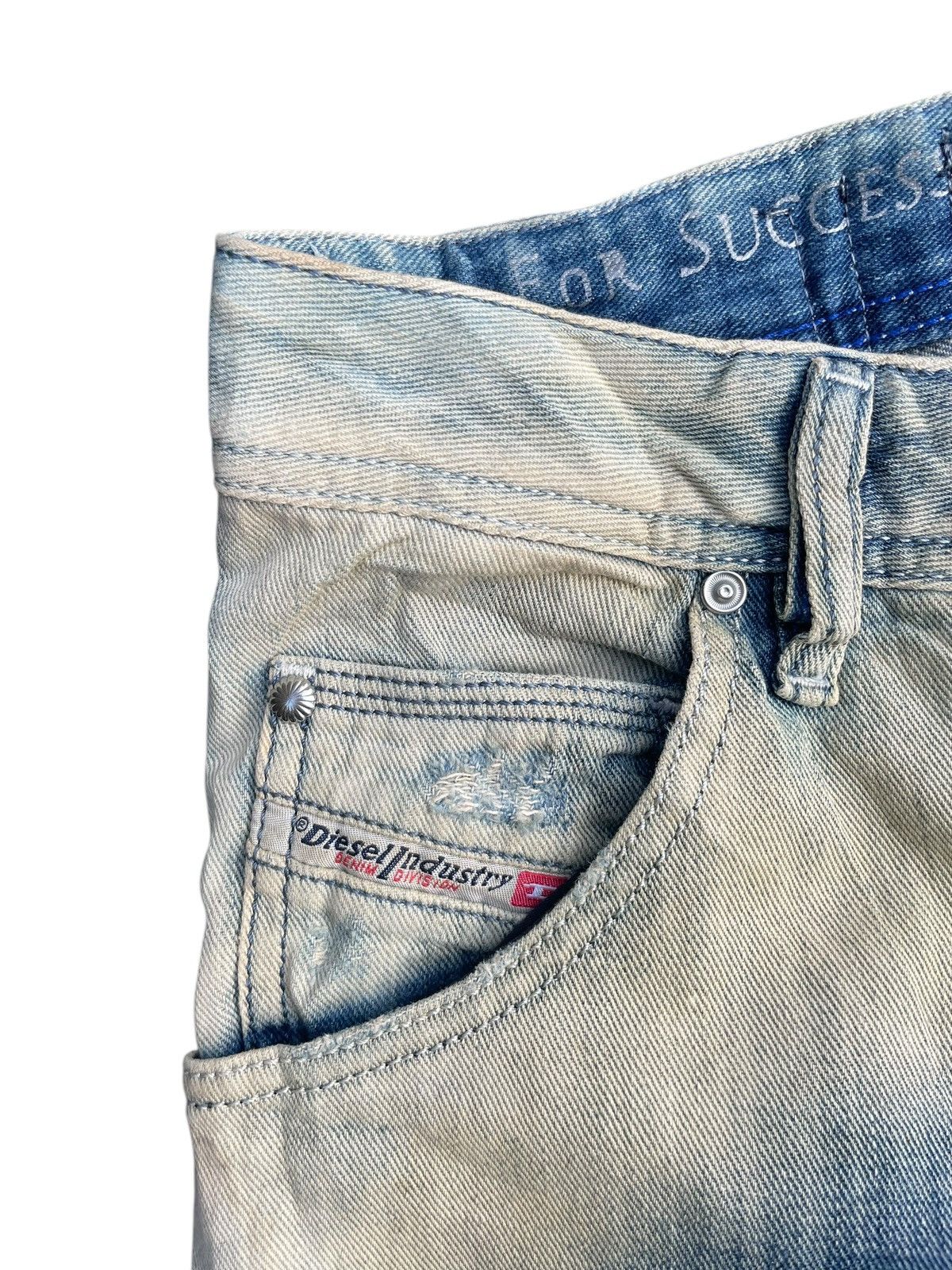 Diesel Vintage Bleached Diesel Krooley Slim Size US 34 / EU 50 - 4 Thumbnail
