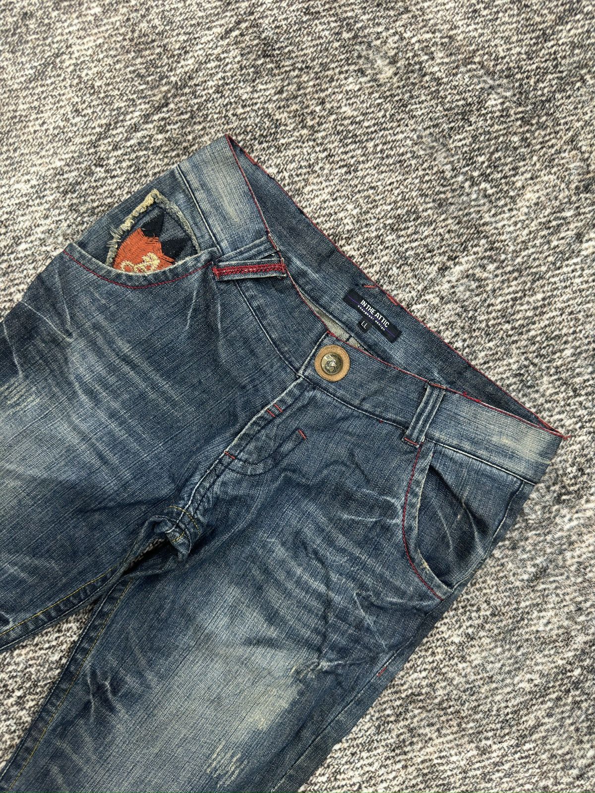 If Six Was Nine × In The Attic Embroidered Logo’s By In The Attic Jeans Size US 34 / EU 50 - 3 Thumbnail
