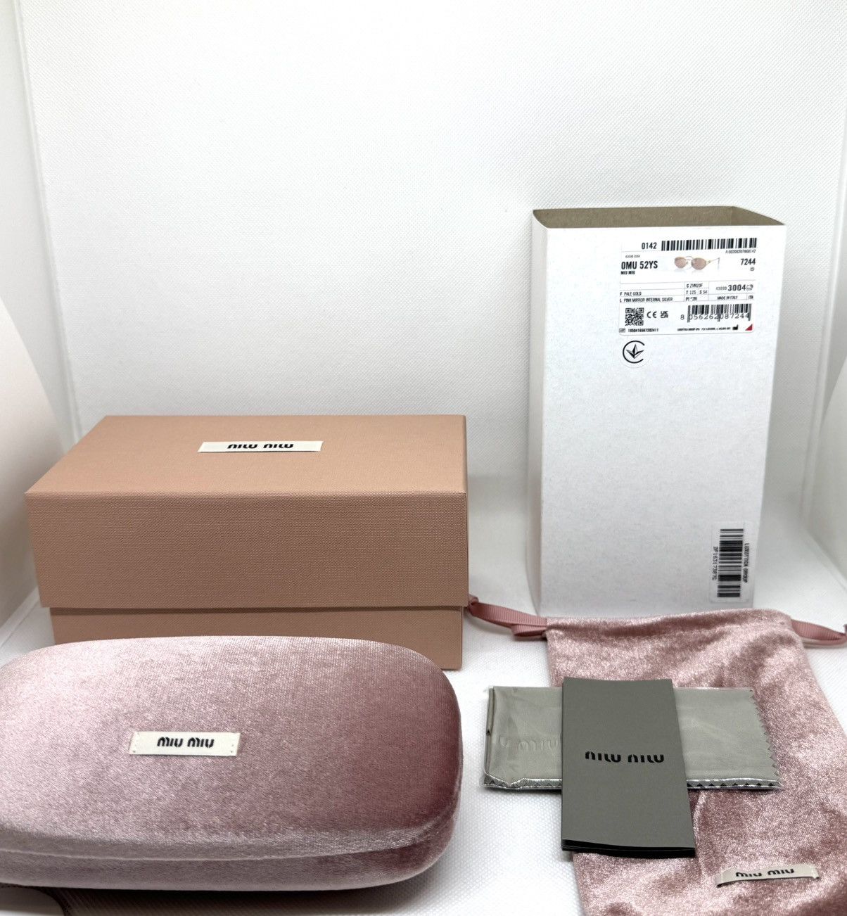 Miu Miu NEW Miu Miu sunglasses SMU 52YS ZVN-20F Size ONE SIZE - 4 Thumbnail