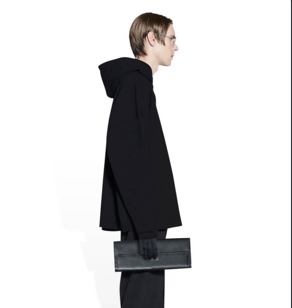 Balenciaga [S] 2300$ Spring23 NYC Show Garde-Robe Knitted hoodie Size US L / EU 52-54 / 3 - 4 Thumbnail