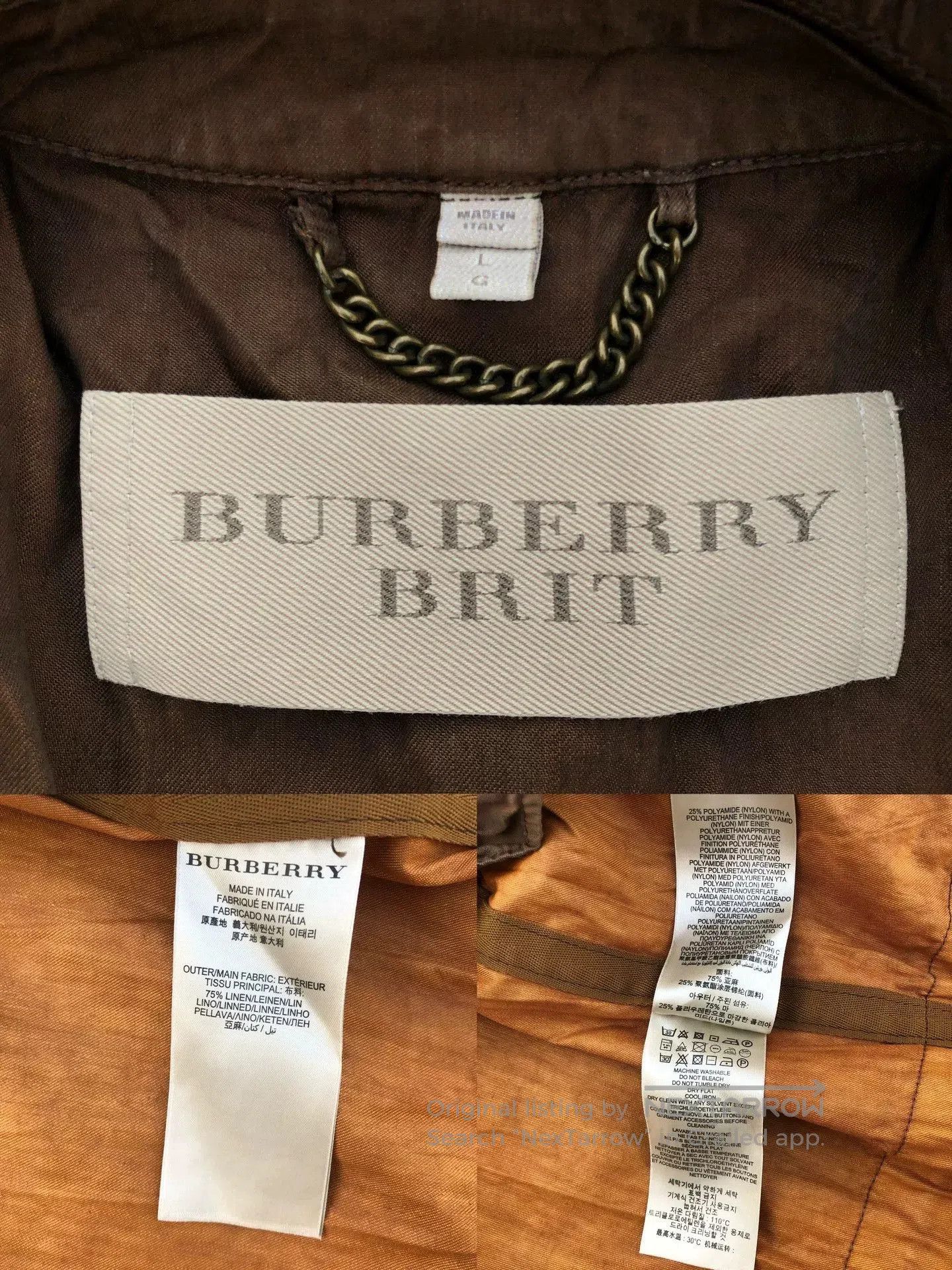 Burberry Burberry Brit Vintage Field Jacket. Size US L / EU 52-54 / 3 - 8 Thumbnail