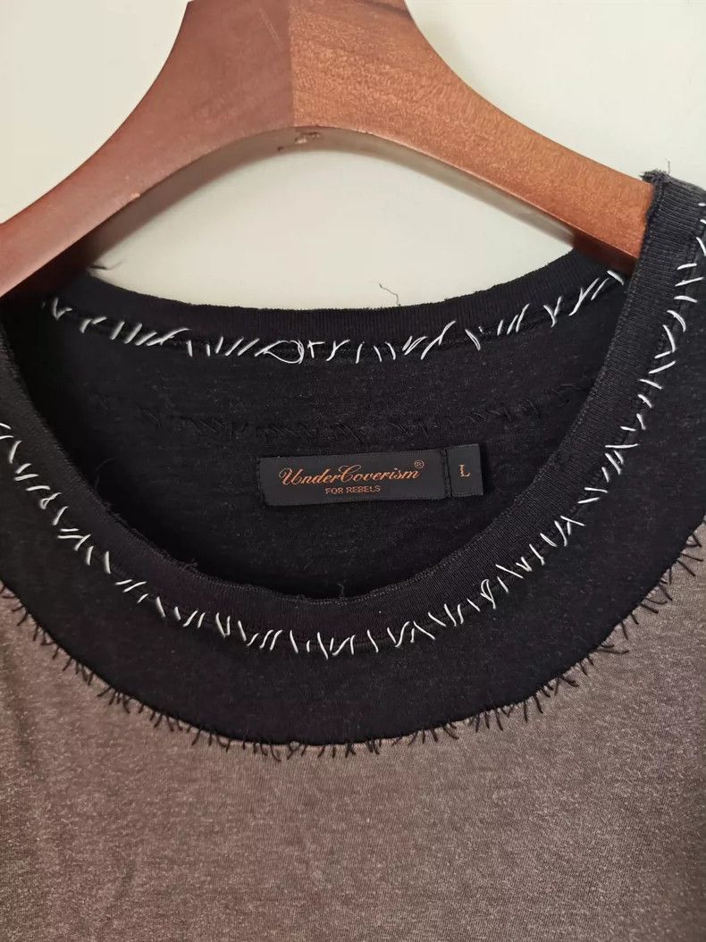 Undercover UNDERCOVER 03 SS scab stitched double quarter sleeve 2506-N Size US L / EU 52-54 / 3 - 3 Thumbnail