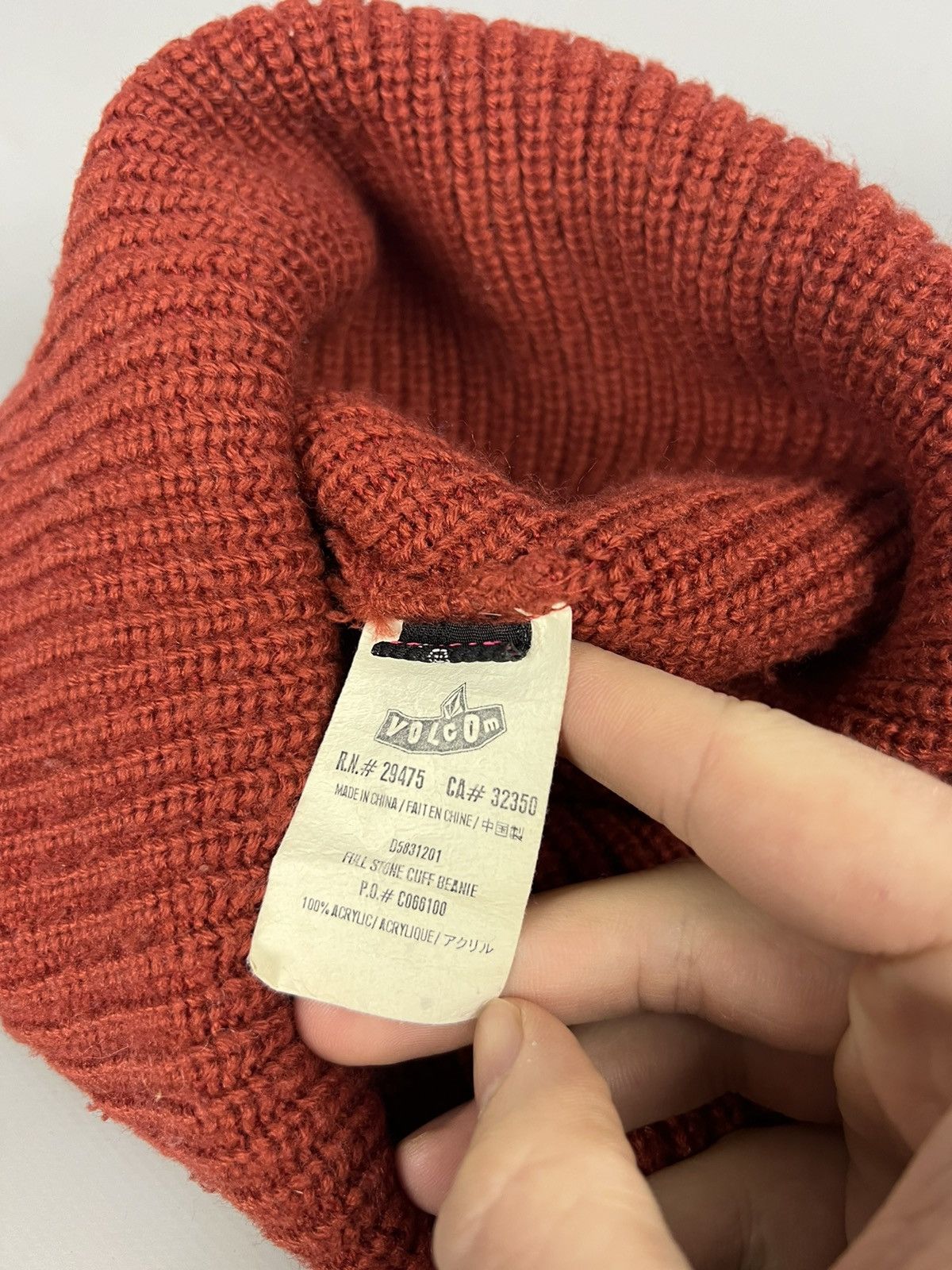 Vintage Volcom Vintage Snowboard skateboard beanie Winter SWAG hat Size ONE SIZE - 6 Thumbnail