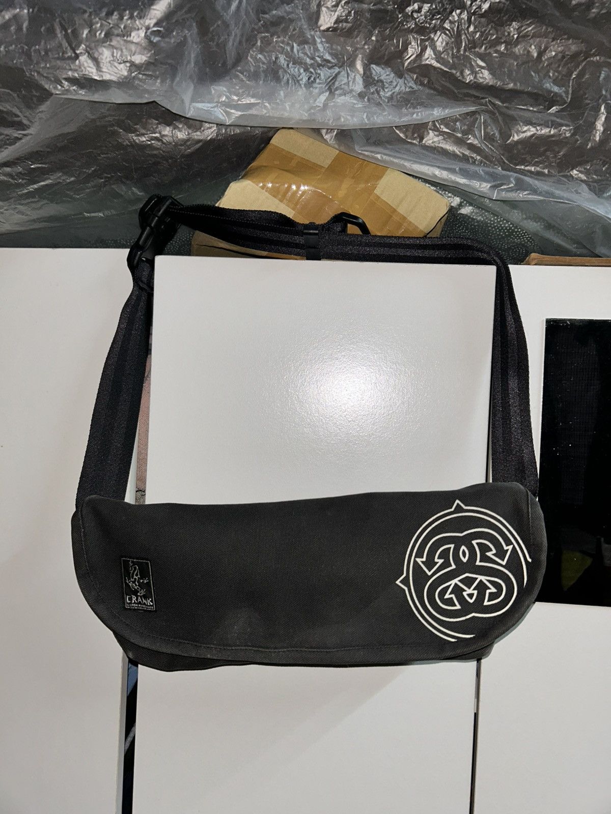 Stussy Futura Laboratories x Crank Messenger Bag Ver.1 Size ONE SIZE - 14 Thumbnail