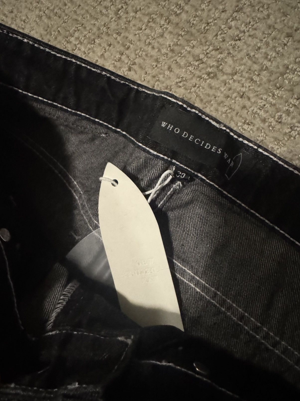 Who Decides War Who Decides War Jeans sz 30 Size US 30 / EU 46 - 4 Thumbnail