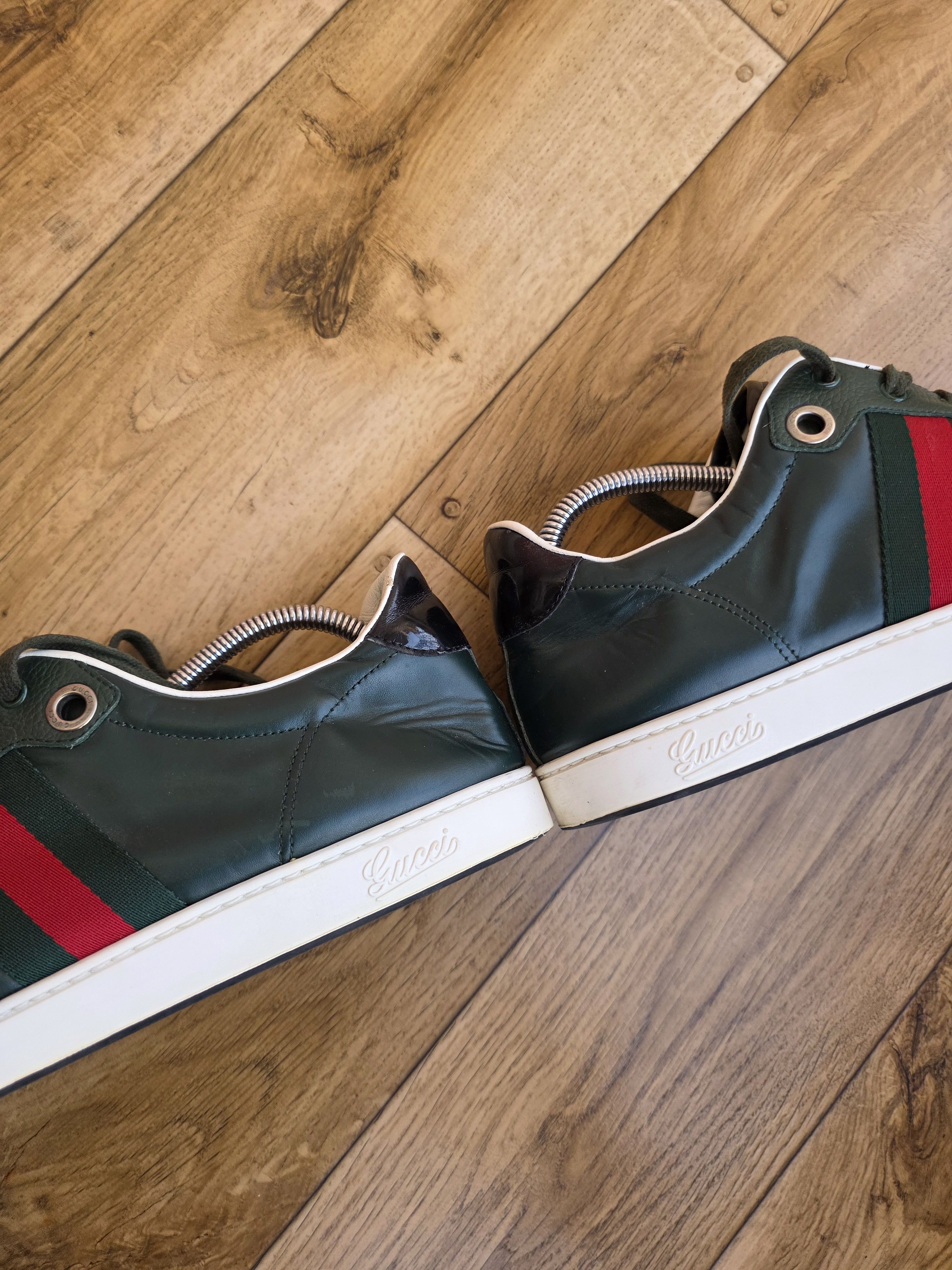 Gucci Gucci Web Low Top Sneakers Size US 14 / EU 47 - 11 Thumbnail