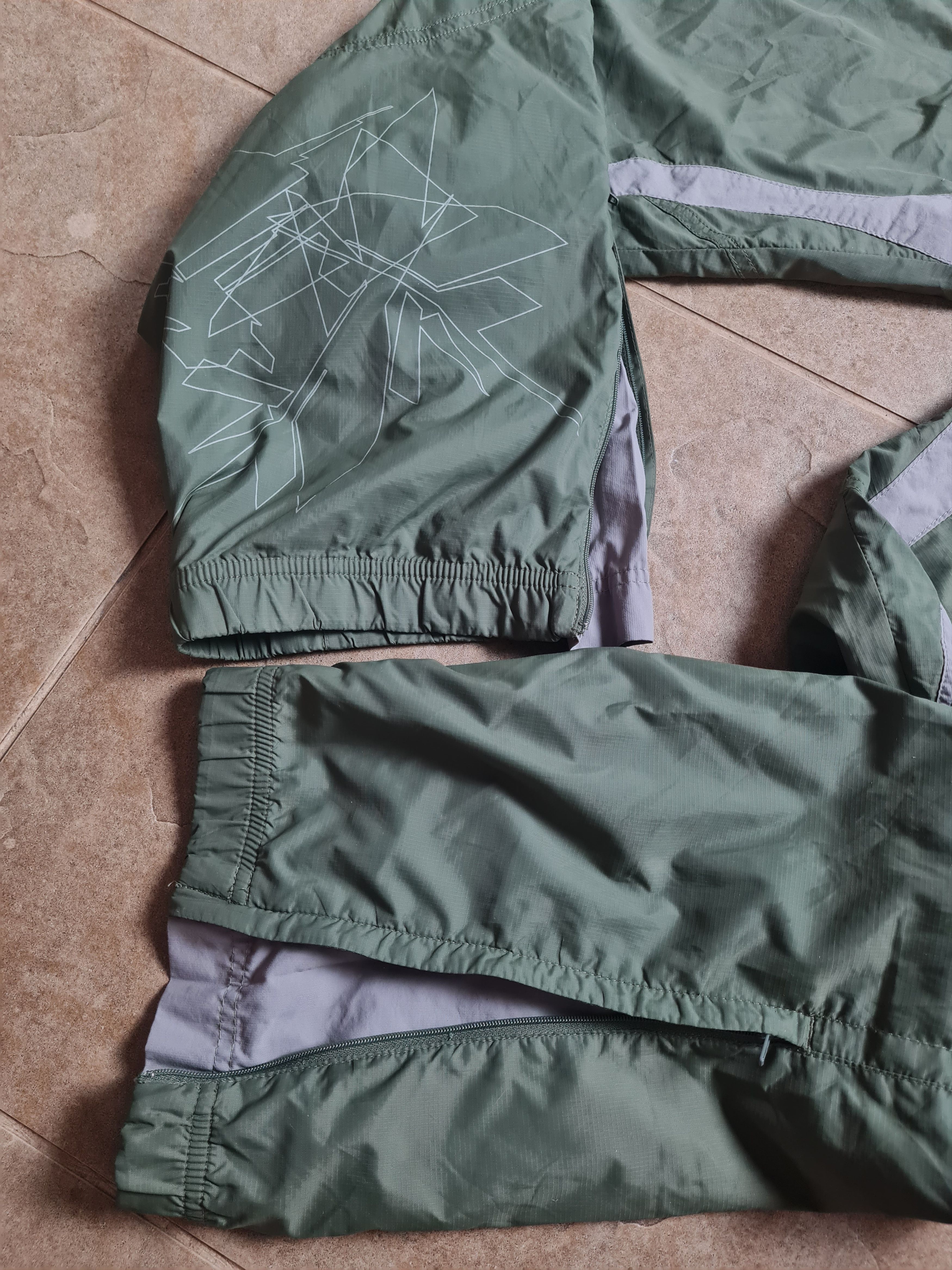 Nike Vintage drill pants khaki 00s Nike AIR Tracksuit Bottoms L Size US 32 / EU 48 - 18 Thumbnail
