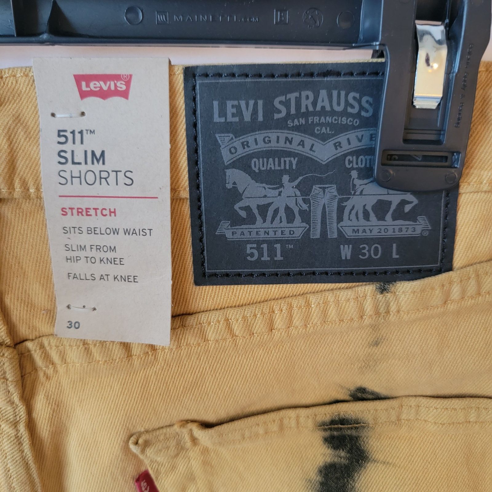 Levi's Levi's 511 Tie Dye Jorts Jean Shorts Size 30 Size US 30 / EU 46 - 8 Thumbnail