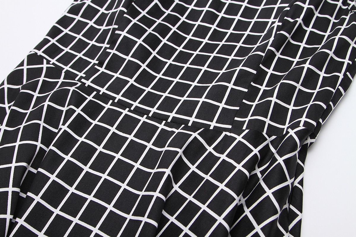 Other 50s vintage style dresses black&white check for women Size S / US 4 / IT 40 - 7 Thumbnail