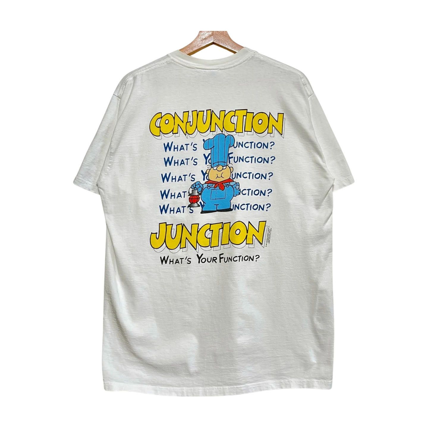 Jerzees × Vintage Vintage 90s School House Rock T-Shirt L Conjunction Junction Size US L / EU 52-54 / 3 - 1 Thumbnail