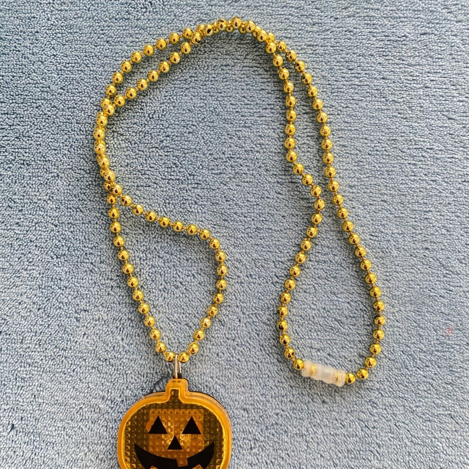 Other Halloween Jack-O-Lantern Necklace Size ONE SIZE - 2 Thumbnail