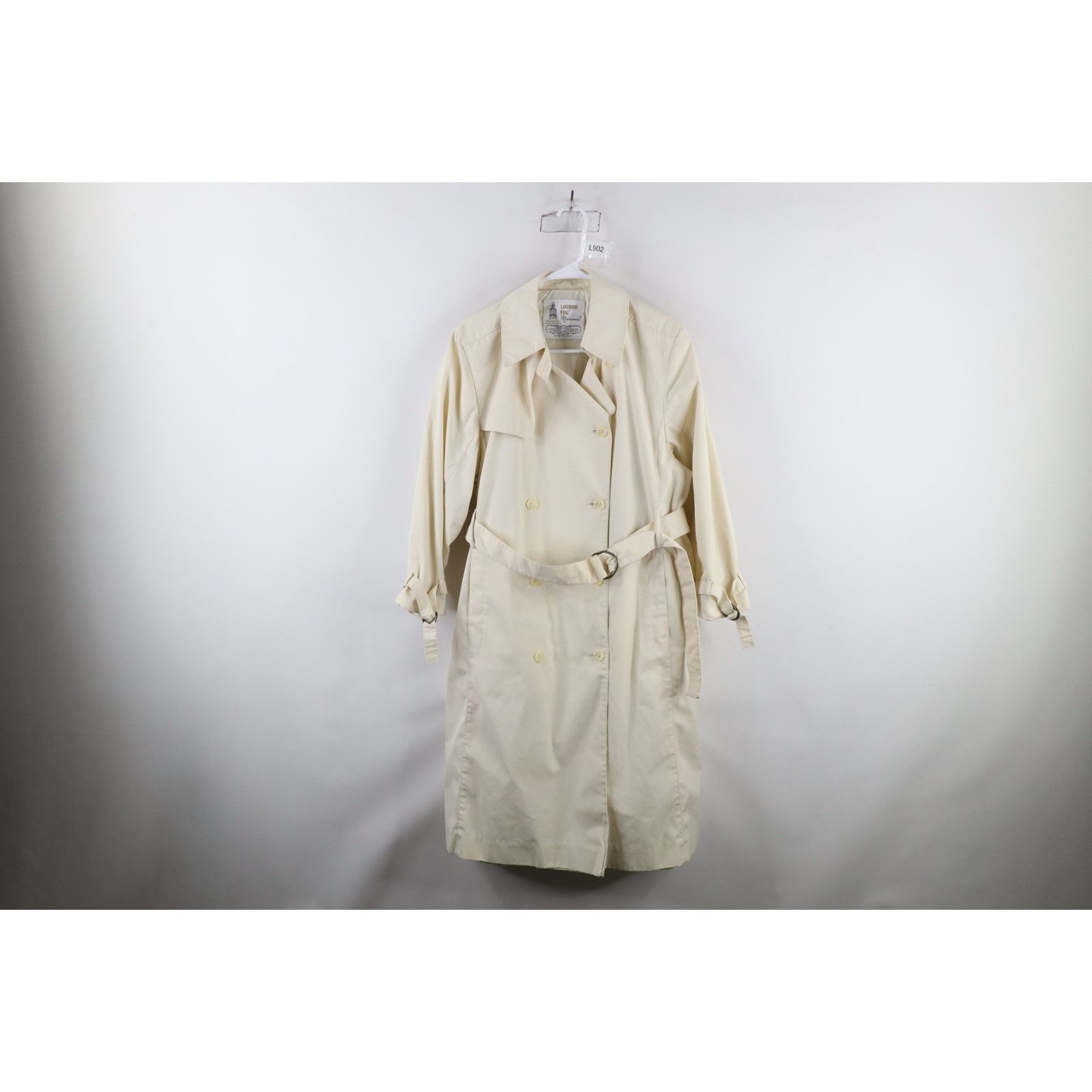 Vintage Vintage 70s Streetwear Double Breasted Belted Trench Coat Size L / US 10 / IT 46 - 1 Thumbnail