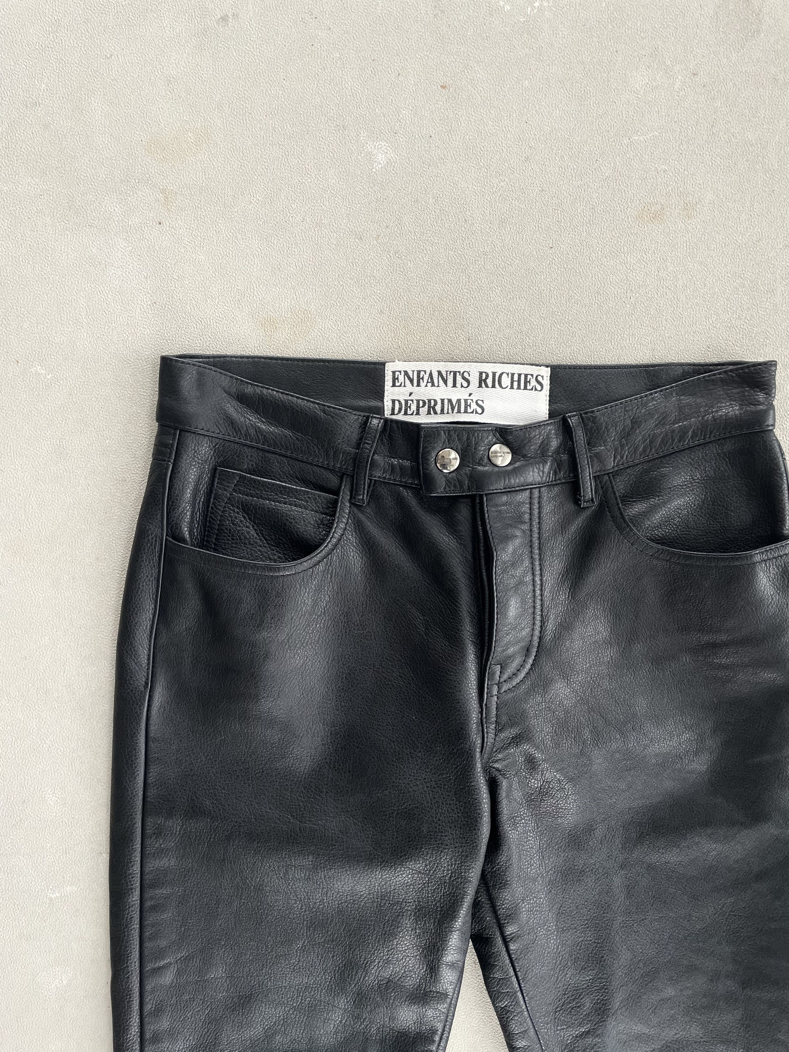 Enfants Riches Deprimes ERD First edition Leather Pants Size US 30 / EU 46 - 2 Thumbnail
