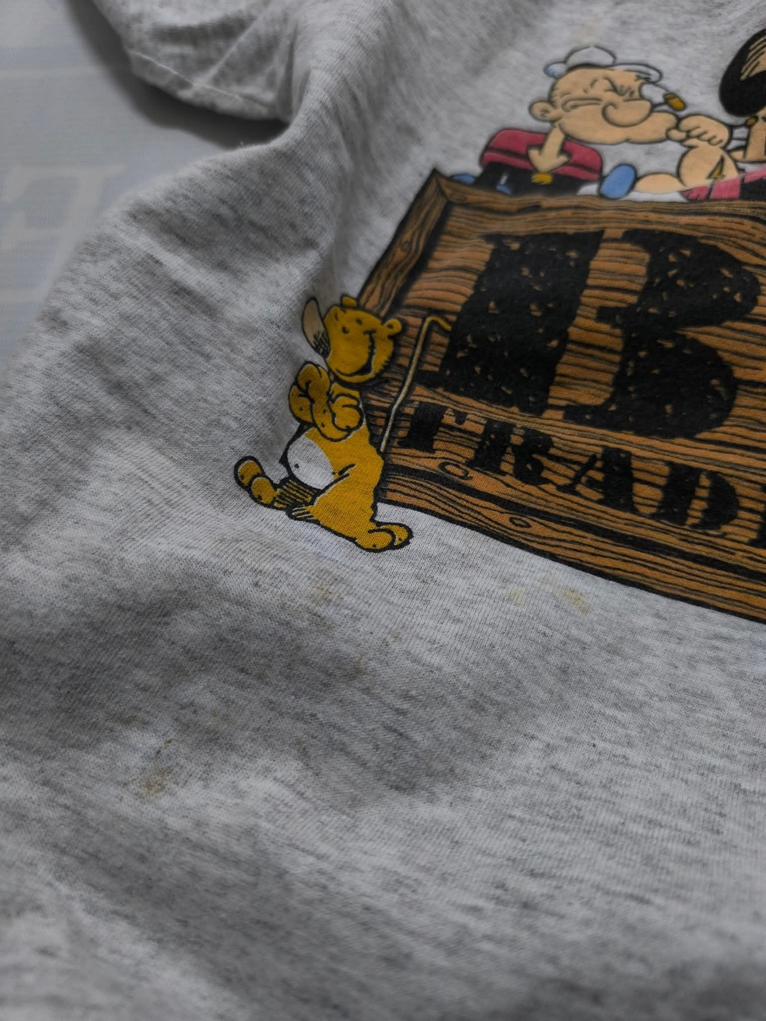 Lightning Bolt Vintage Lightning Bolt X Popeye 1993 surf skate tee Size US L / EU 52-54 / 3 - 12 Thumbnail