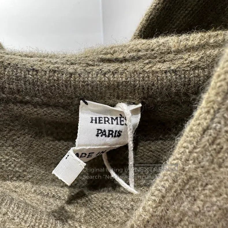 Hermes Hermes All-Over H Logo Hooded Sleeveless Sweatshirt Size XS / US 0-2 / IT 36-38 - 3 Thumbnail