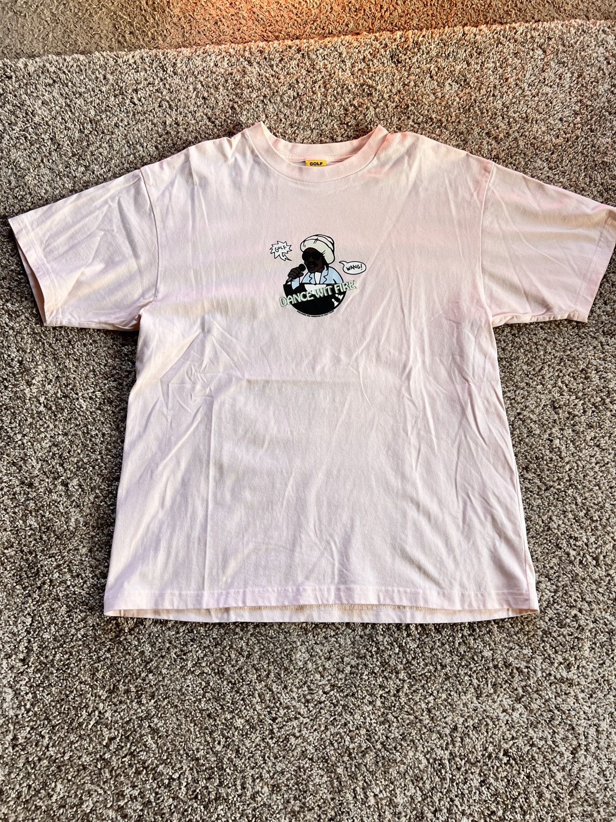 Golf Wang Golf Wang Pink “Dance Wit Fire” Tee Size US L / EU 52-54 / 3 - 1 Thumbnail