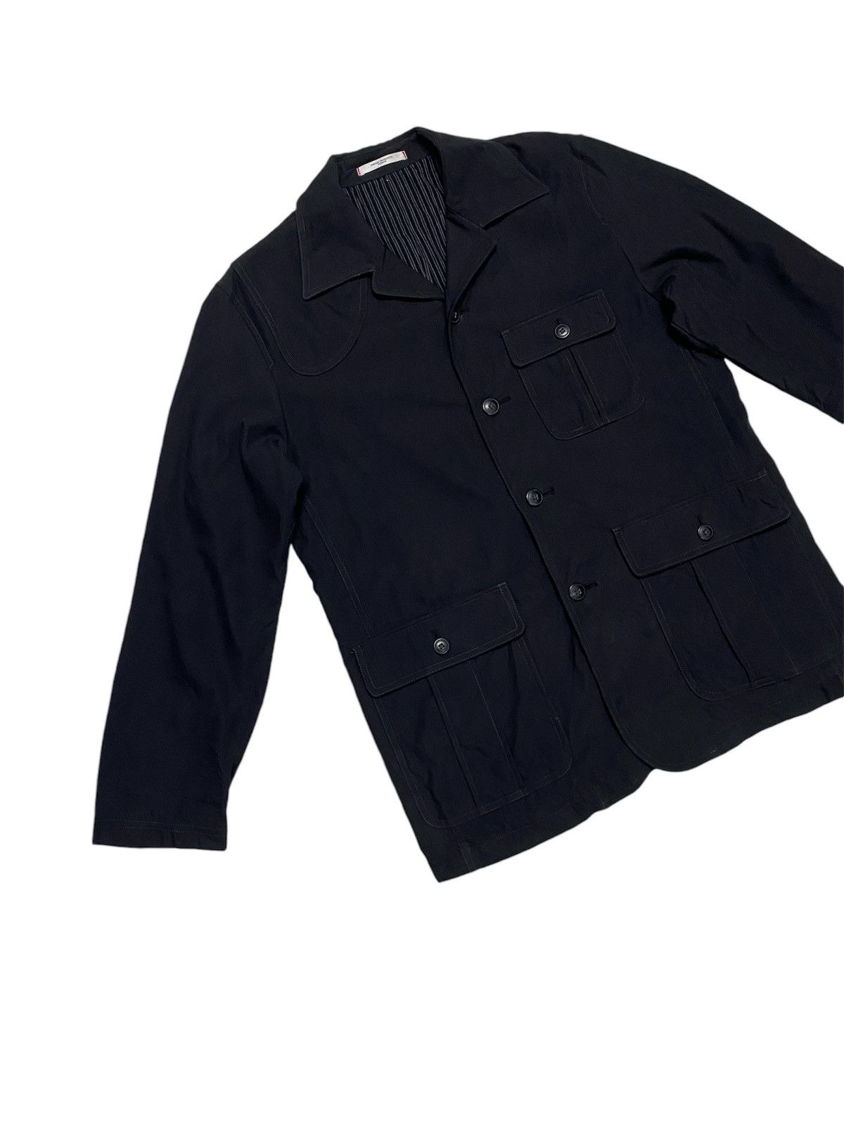 Japanese Brand × Kansai Yamamoto × Vintage Vintage kansai yamamoto homme chore jacket button up Size US L / EU 52-54 / 3 - 2 Thumbnail