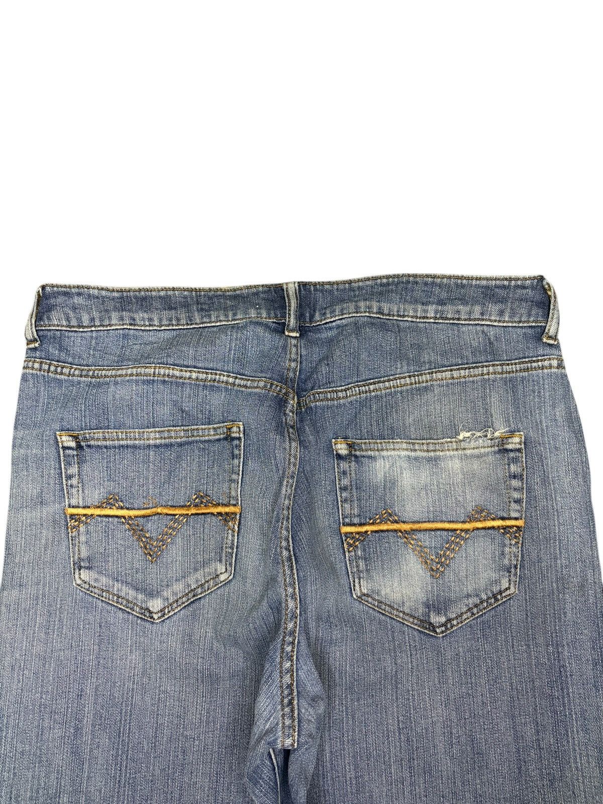 Fubu Vintage Japanese Brand Faded Wash Baggy Jeans Size 34" / US 12 / IT 48 - 4 Thumbnail