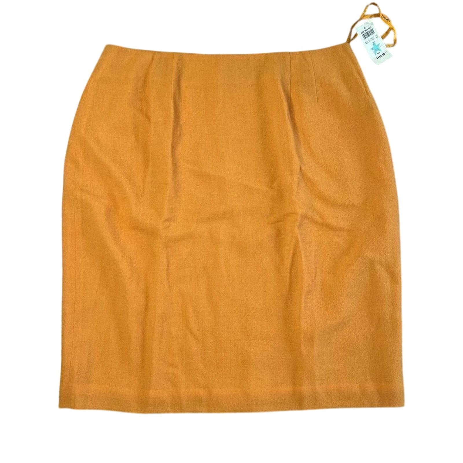 Ellen Tracy Linda Allard Ellen Tracy Crepe Wool Pencil Skirt 16 NWT $155 Size 38" / US 16 / IT 52 - 1 Thumbnail