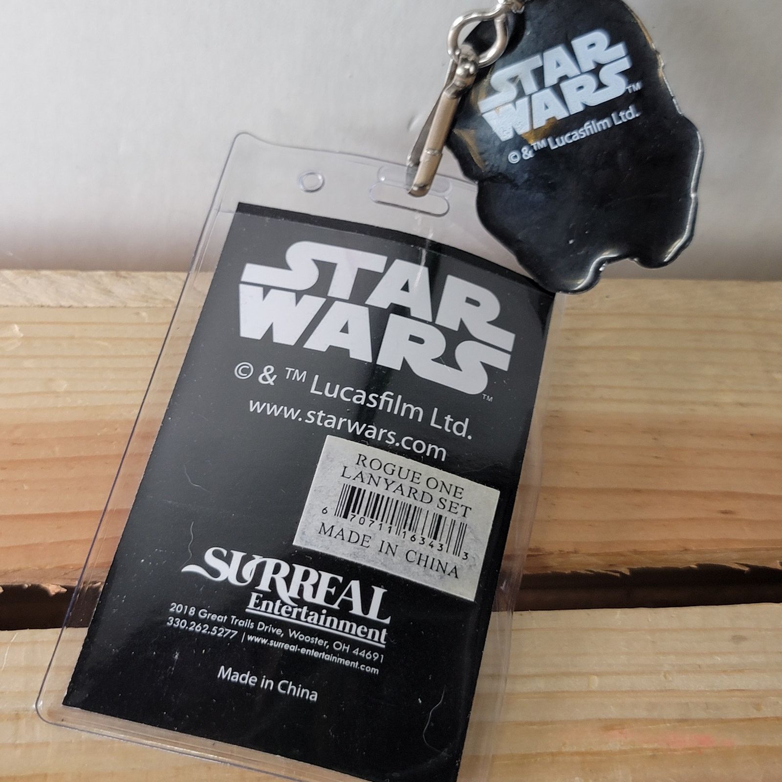 Star Wars Star Wars Lanyard w/ ID Holder "Protect The Galactic Empire" Size ONE SIZE - 3 Thumbnail