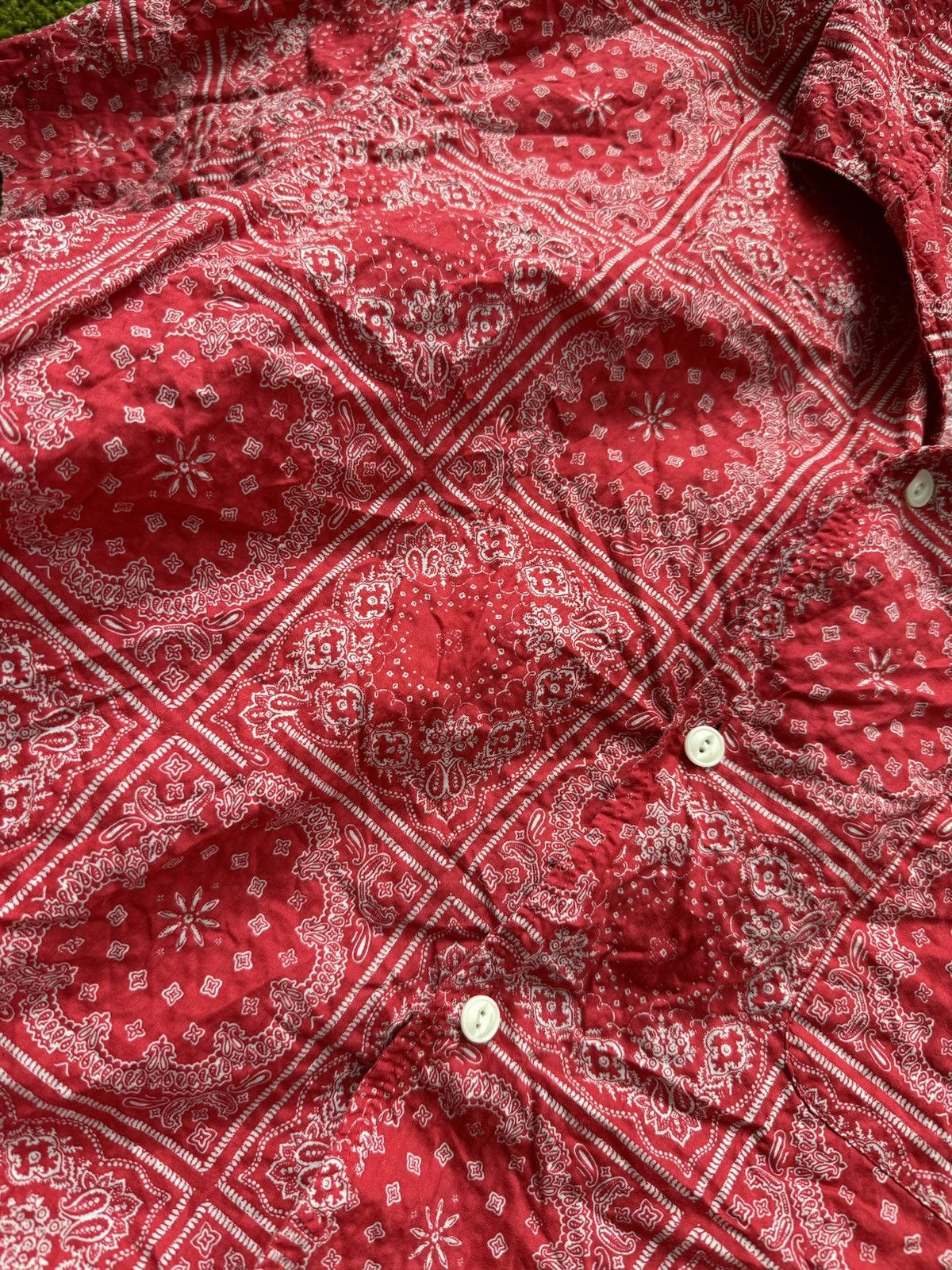 Designer × YMC You Must Create YMC camp collar bandana pattern shirt Size US M / EU 48-50 / 2 - 4 Thumbnail