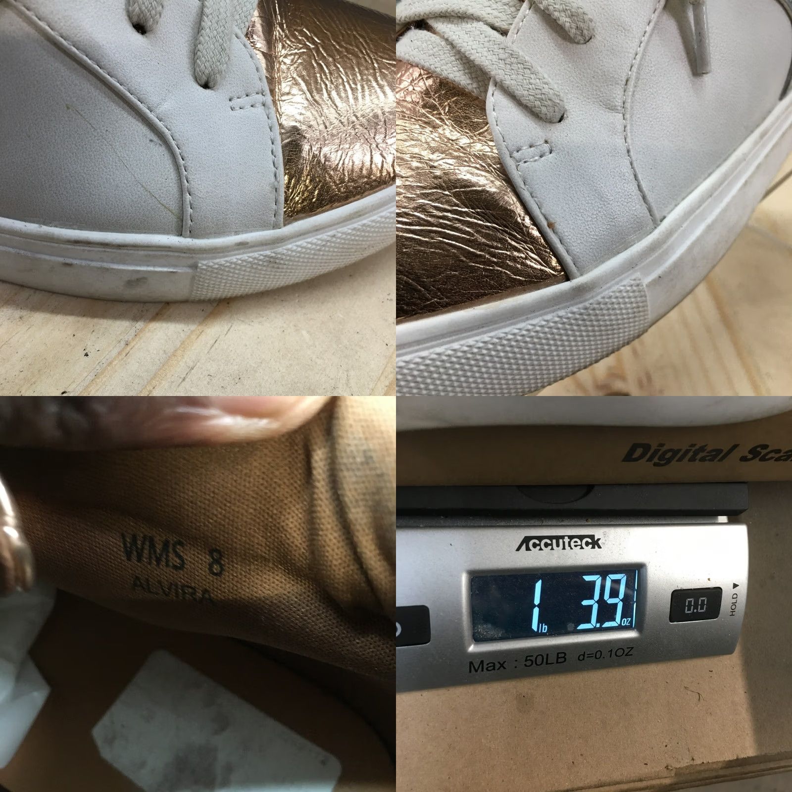 Dolce Vita Dolce Vita Shoes Womens 8 Alvira Wedge Sneakers White Faux Leather High Top Shoes Women's Casual Sneaker Modern Classic Mens Womens Girls? Size M / US 6-8 / IT 42-44 - 9 Thumbnail