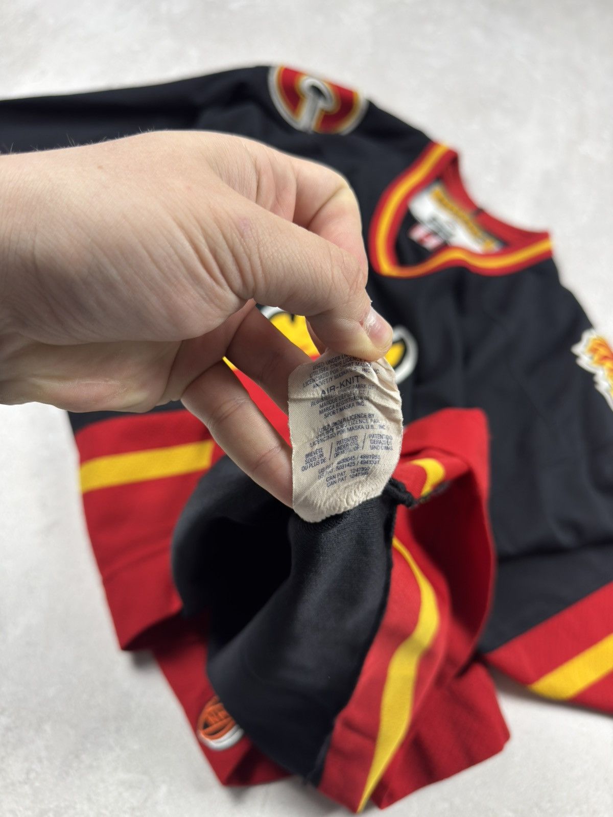 NHL Vintage 90s NHL Calgary Flames Koho Hockey Jersey Horse Logo Size US XL / EU 56 / 4 - 13 Thumbnail