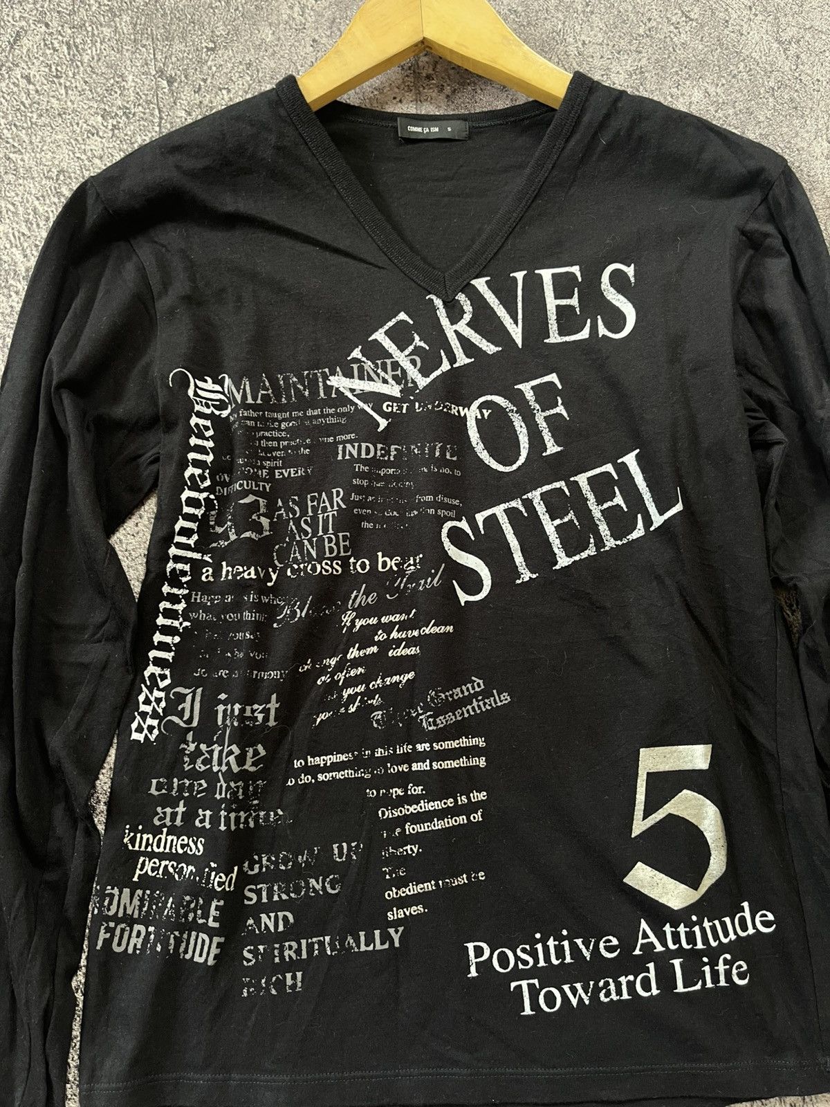 Japanese Brand Y2k Comme ca ism ifsixwasnine long sleeve Size US S / EU 44-46 / 1 - 2 Thumbnail