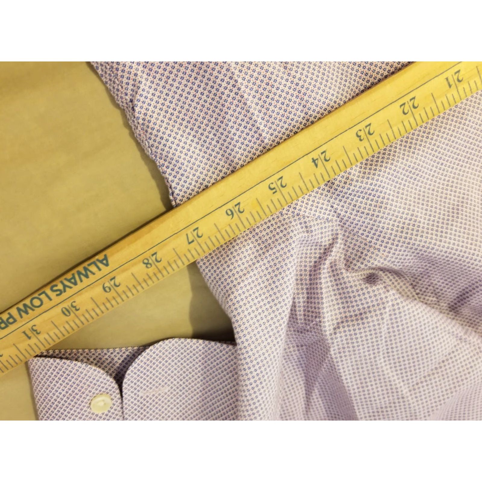 Charles Tyrwhitt Mens Charles Tyrwhitt Dress Shirt 18 35 Cotton Blue Button Shirt Mens Regular 18 35 Cotton Blue dress shirt Size 48R - 4 Thumbnail