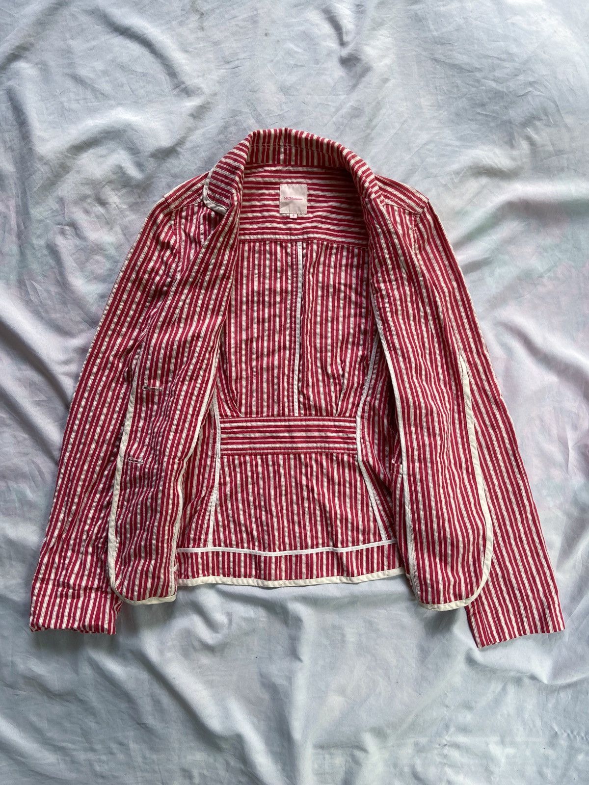 MCM MCM MUNCHEN CASUP STRIPED BLAZER Size M / US 6-8 / IT 42-44 - 6 Thumbnail