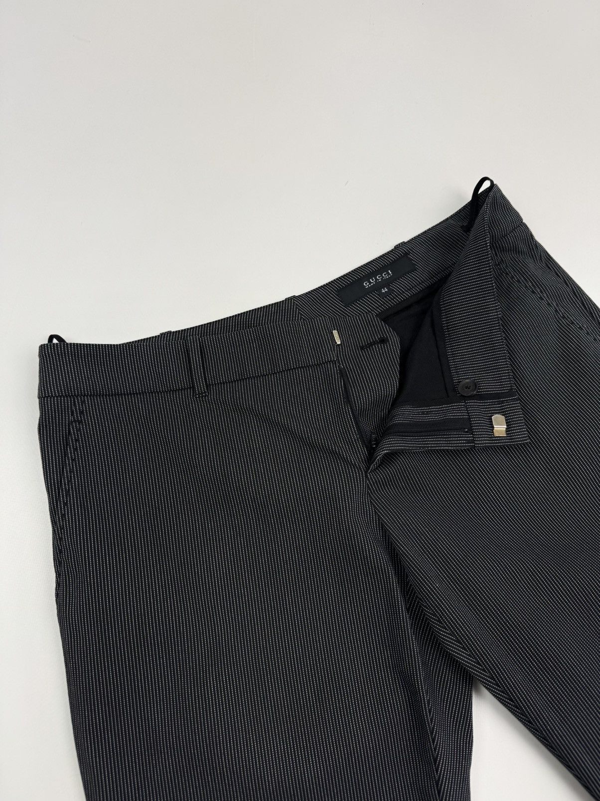 Gucci SS2012 Gucci Classic Striped Flare Pants Made in Italy Size 30" / US 8 / IT 44 - 7 Thumbnail