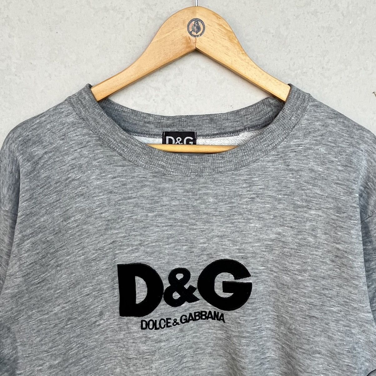 Other Vintage D&G Crewneck Sweatshirt Gray Colour Size M Size US M / EU 48-50 / 2 - 4 Thumbnail