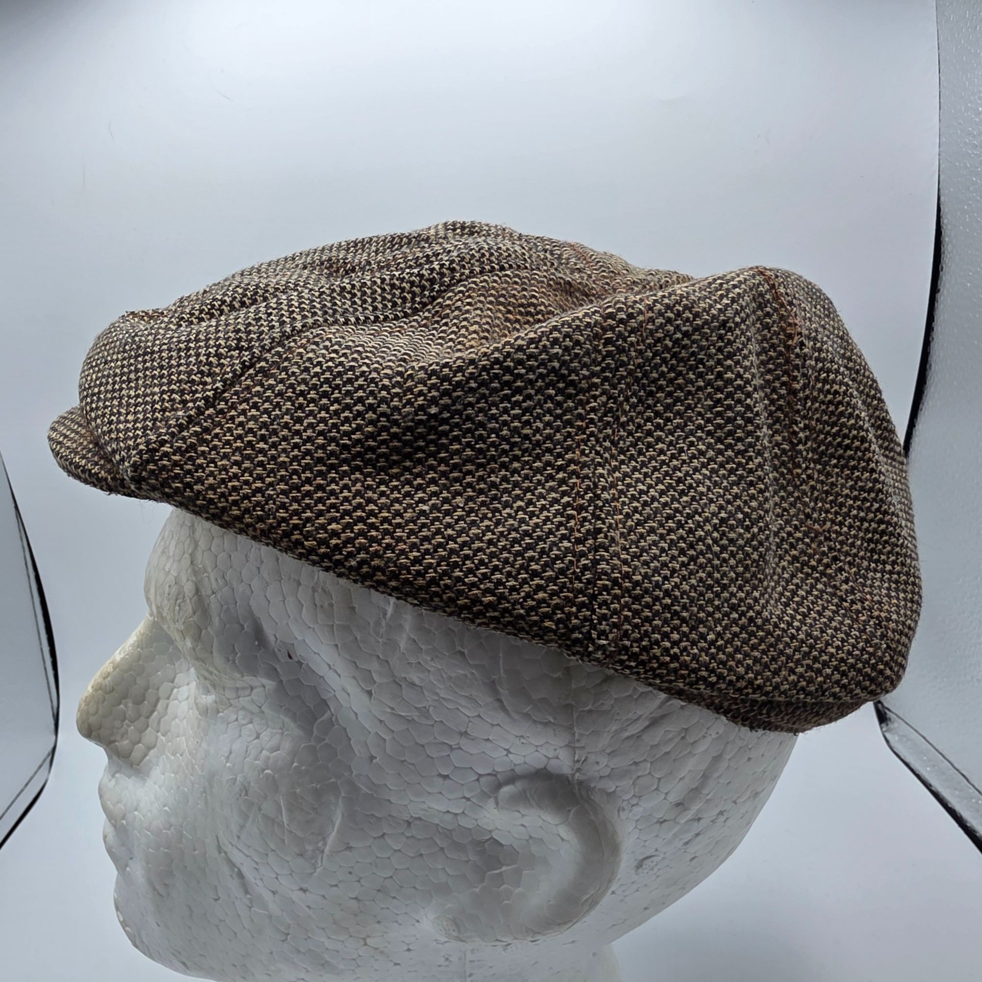 Other Dorfman Pacific Co Adults Large Wool Brown Newsboy Cabbie Ca Size ONE SIZE - 2 Thumbnail