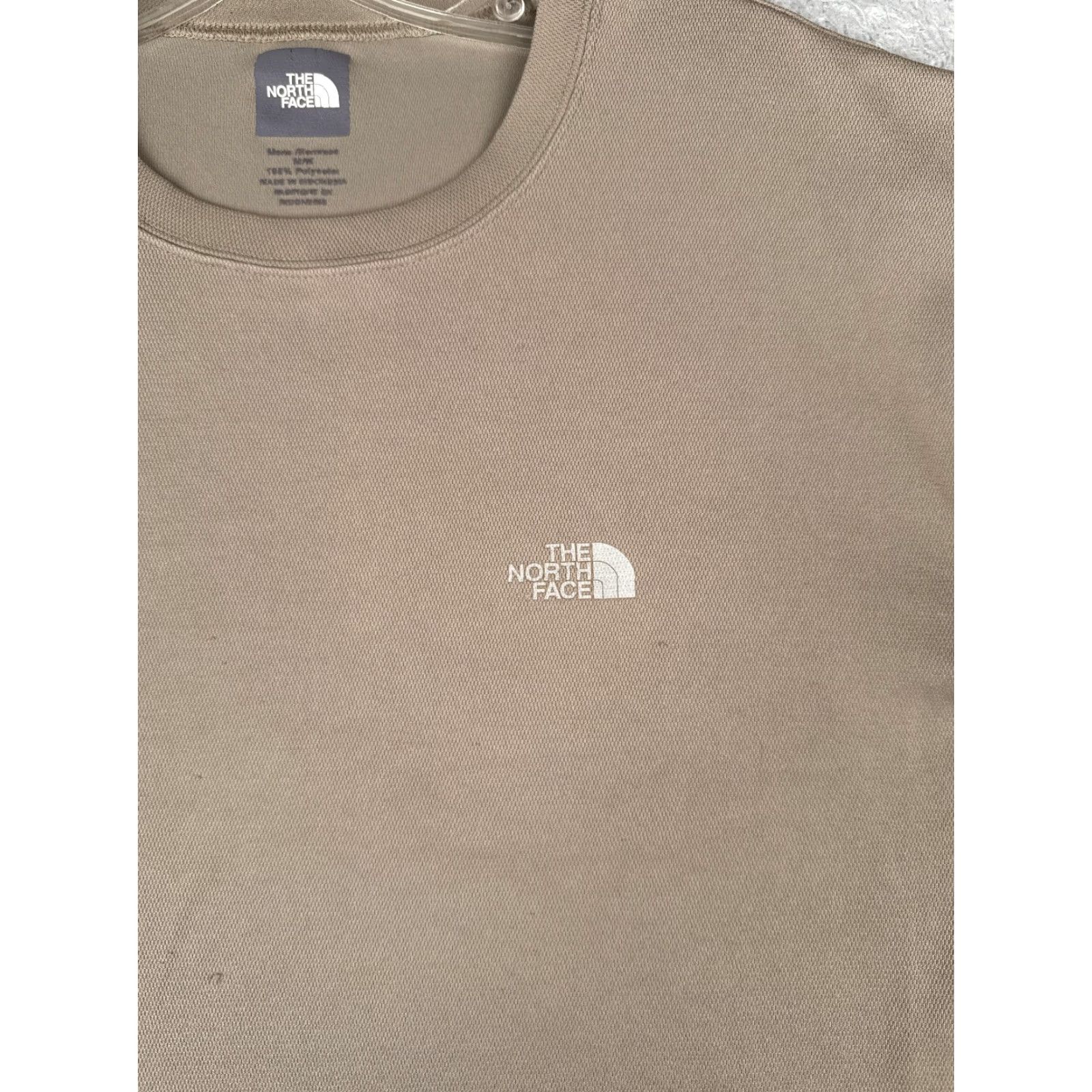 The North Face VINTAGE is not applicable; The North Face Shirt Men Medium Beige Short Sleeve Crew Neck Vaporwick Poly READ Size US M / EU 48-50 / 2 - 6 Thumbnail