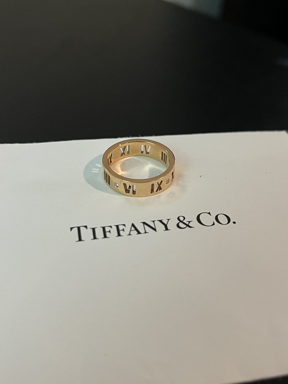 Tiffany & Co. Tiffany Rose Gold Atlas Ring Size ONE SIZE - 2 Thumbnail