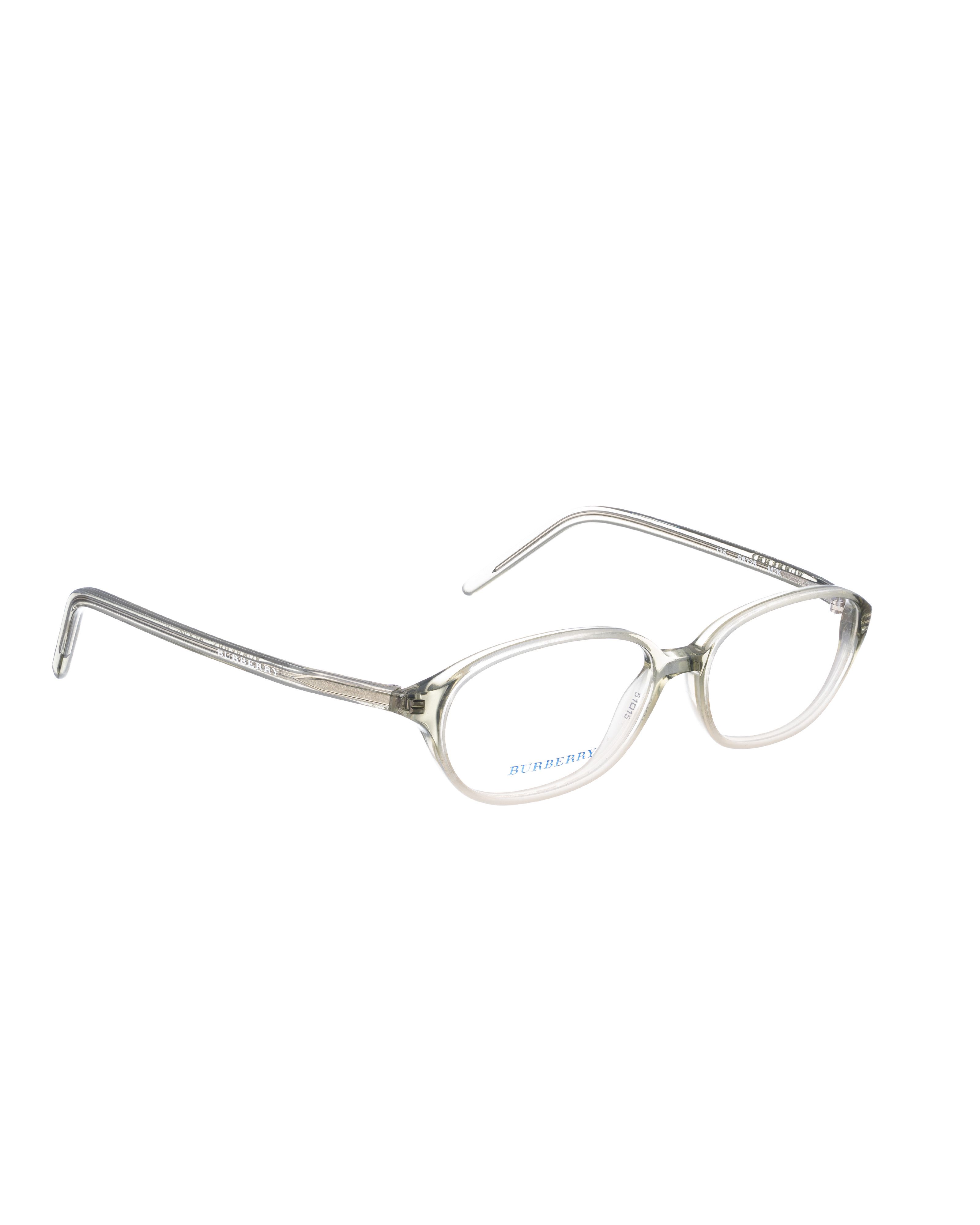 Burberry Burberry 90s Clear Oval Plastic Glasses Size ONE SIZE - 1 Thumbnail