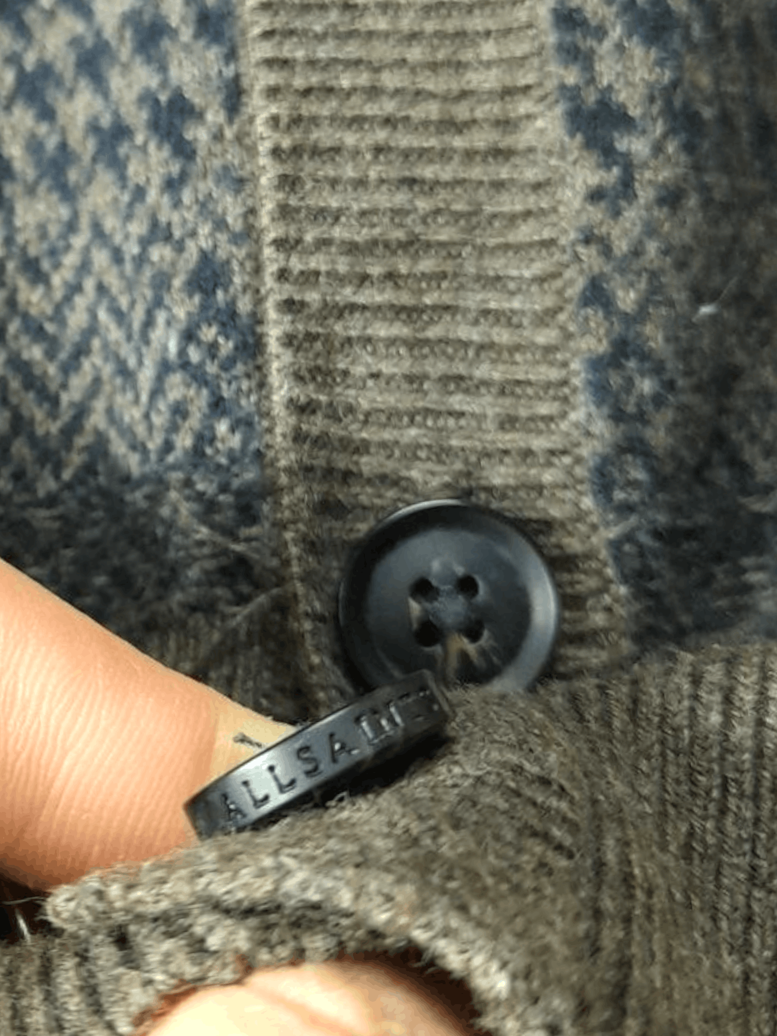Allsaints Allsaints japanese kurt cobain luxury wool cardigan jacket Size US M / EU 48-50 / 2 - 9 Thumbnail