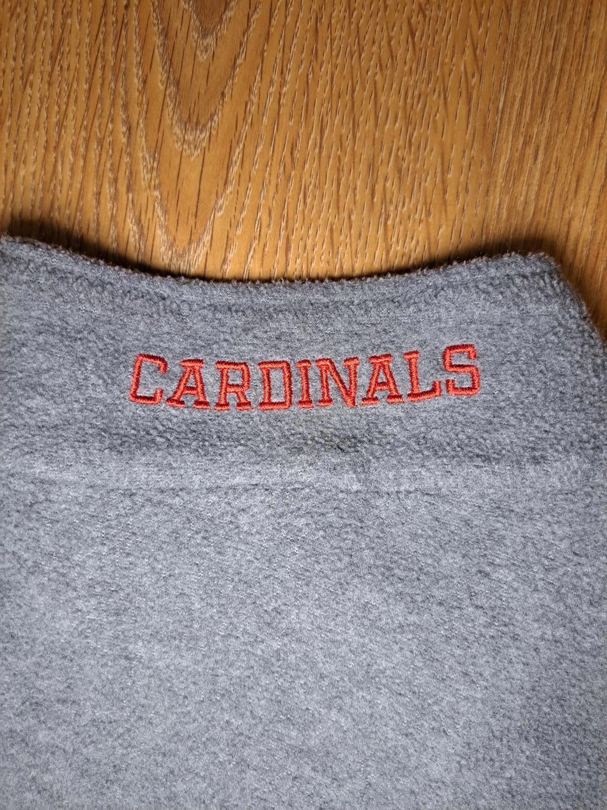 Designer St Louis Cardinals Quarter Zip Pullover Sweater XL Gray Size US XL / EU 56 / 4 - 4 Thumbnail