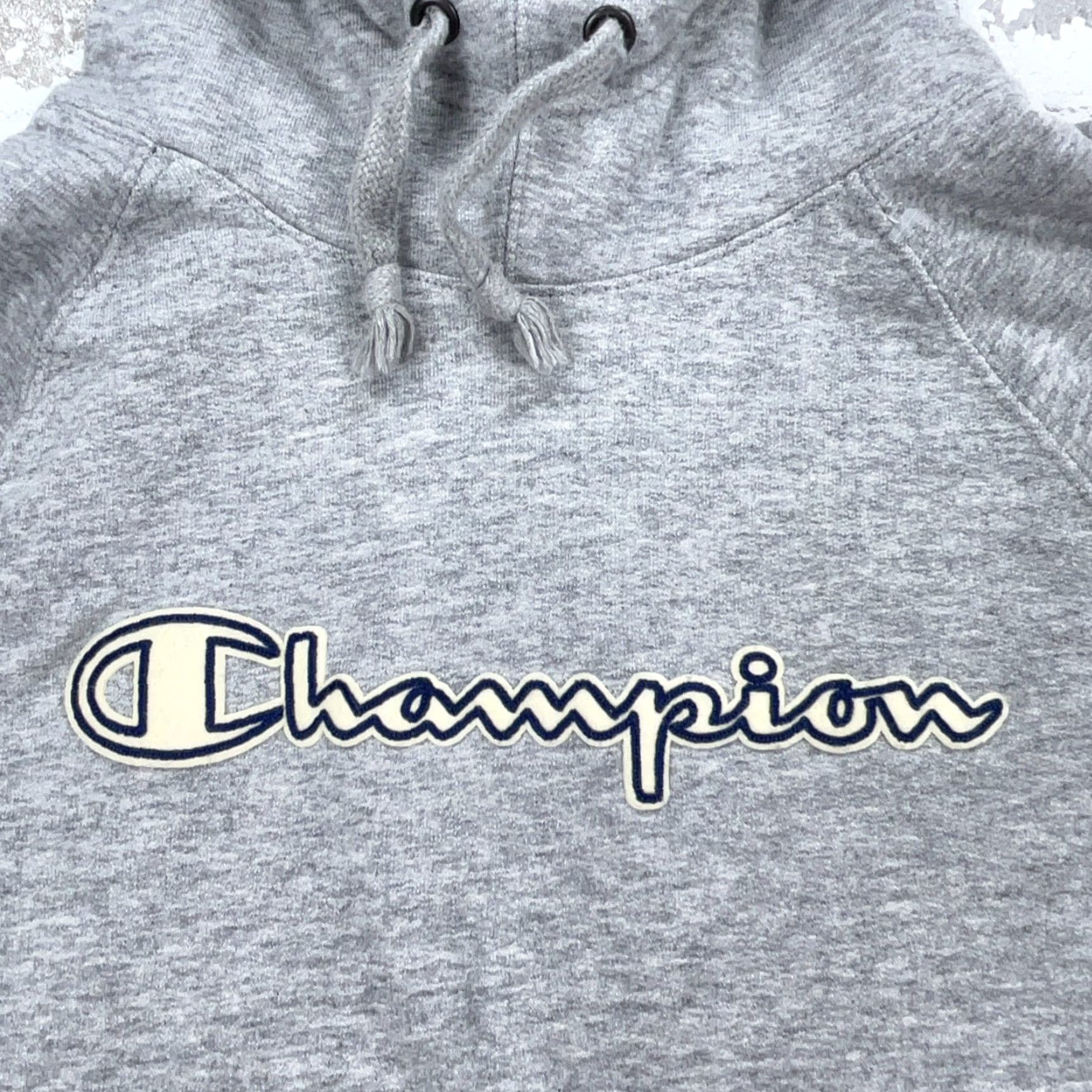 Champion Champion Hoodie Men Small Gray Sweatshirt Fleece Logo Pullover Regular Size S Warm Winter Fall Spring Summer All Seasons Gear Mens Size US S / EU 44-46 / 1 - 5 Thumbnail
