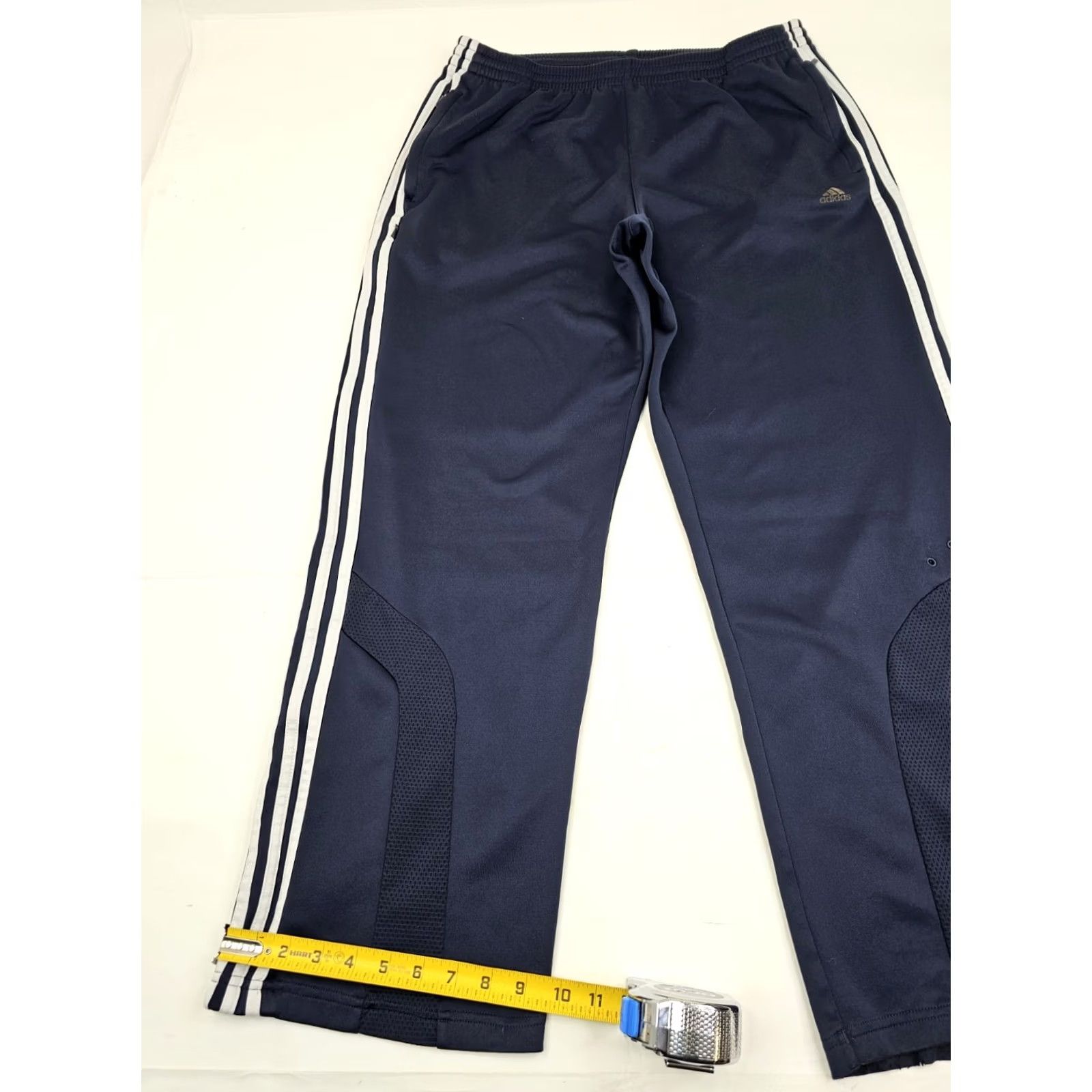 Adidas Adidas Clima365 Straight Leg Fleece Track Pants Men XL Navy Blue Y2K Foam? Size US 36 / EU 52 - 3 Thumbnail