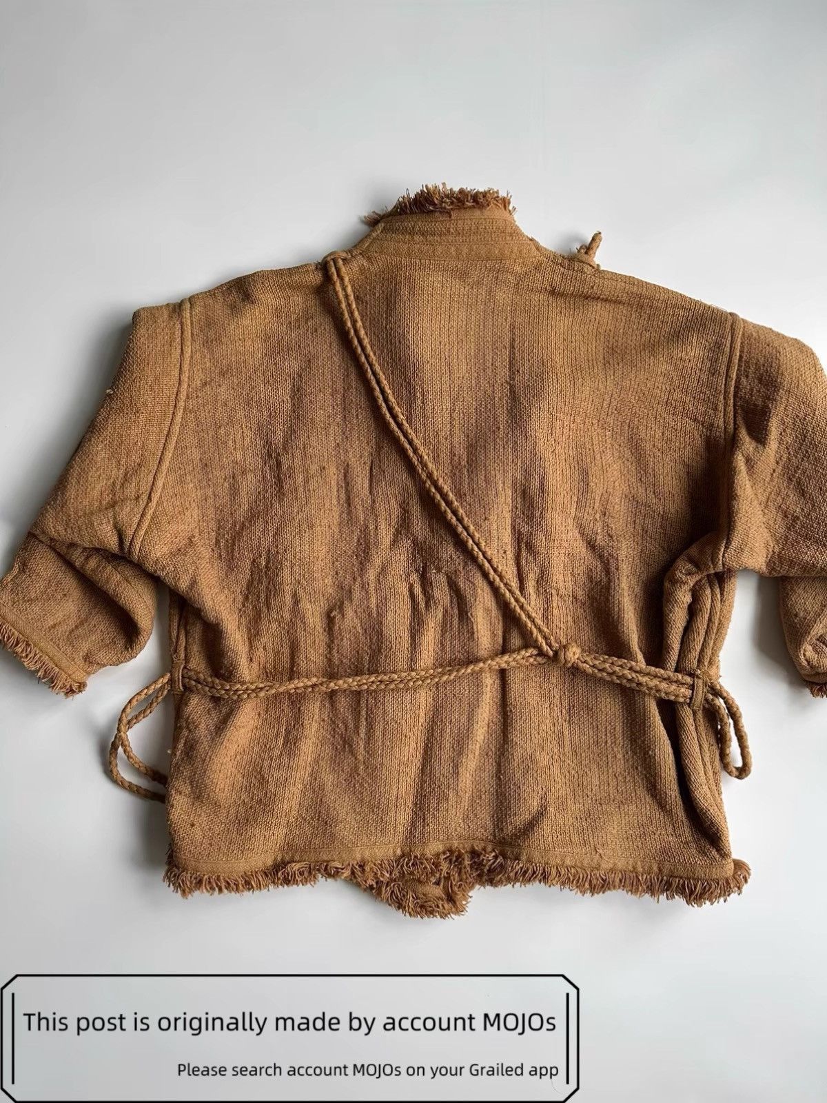 Issey Miyake Sz 9 Issey Miyake 90s Woven Light Brown Work Jacket mojos001 Size US L / EU 52-54 / 3 - 4 Thumbnail