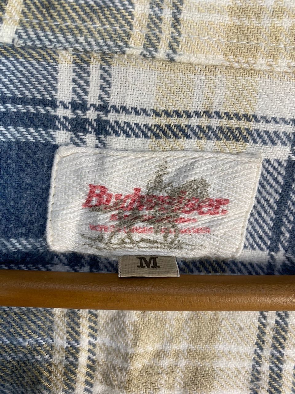 Budweiser × Flannel Budweiser button up flannel shirt Size US M / EU 48-50 / 2 - 7 Thumbnail