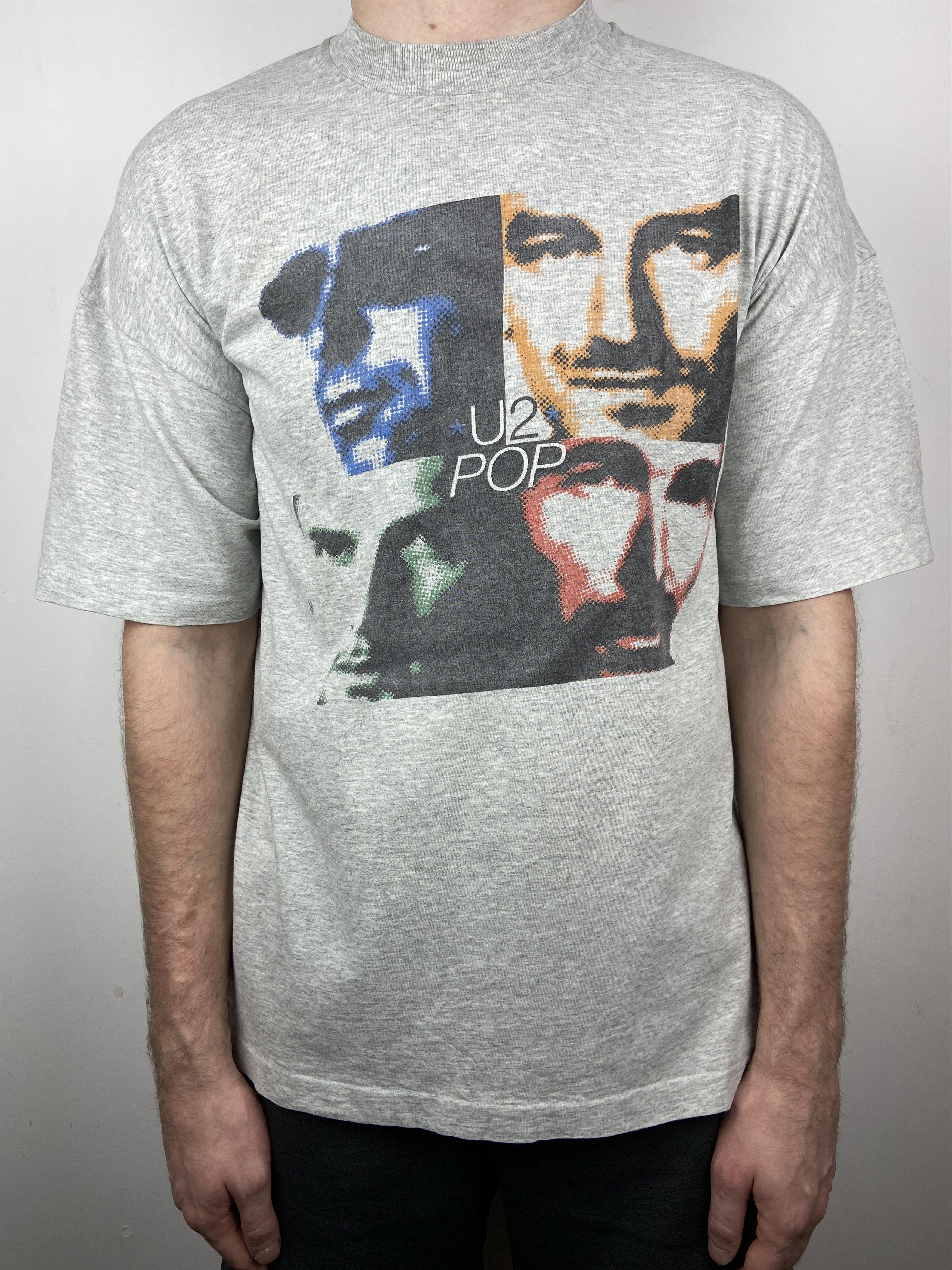 Band Tees 90s Vintage U2 Pop Rock Band Graphic T Shirt Tee Size US XL / EU 56 / 4 - 3 Thumbnail