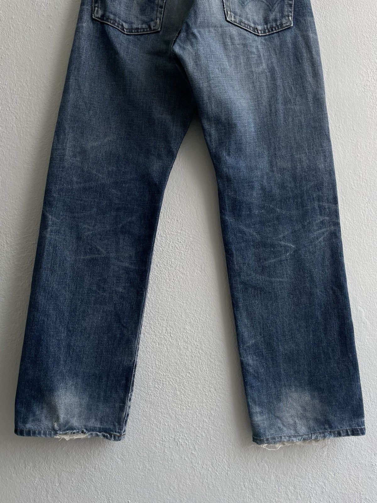 Edwin Vintage Distress Edwin Selvedge Inspired by Kapital Jeans Size US 30 / EU 46 - 13 Thumbnail