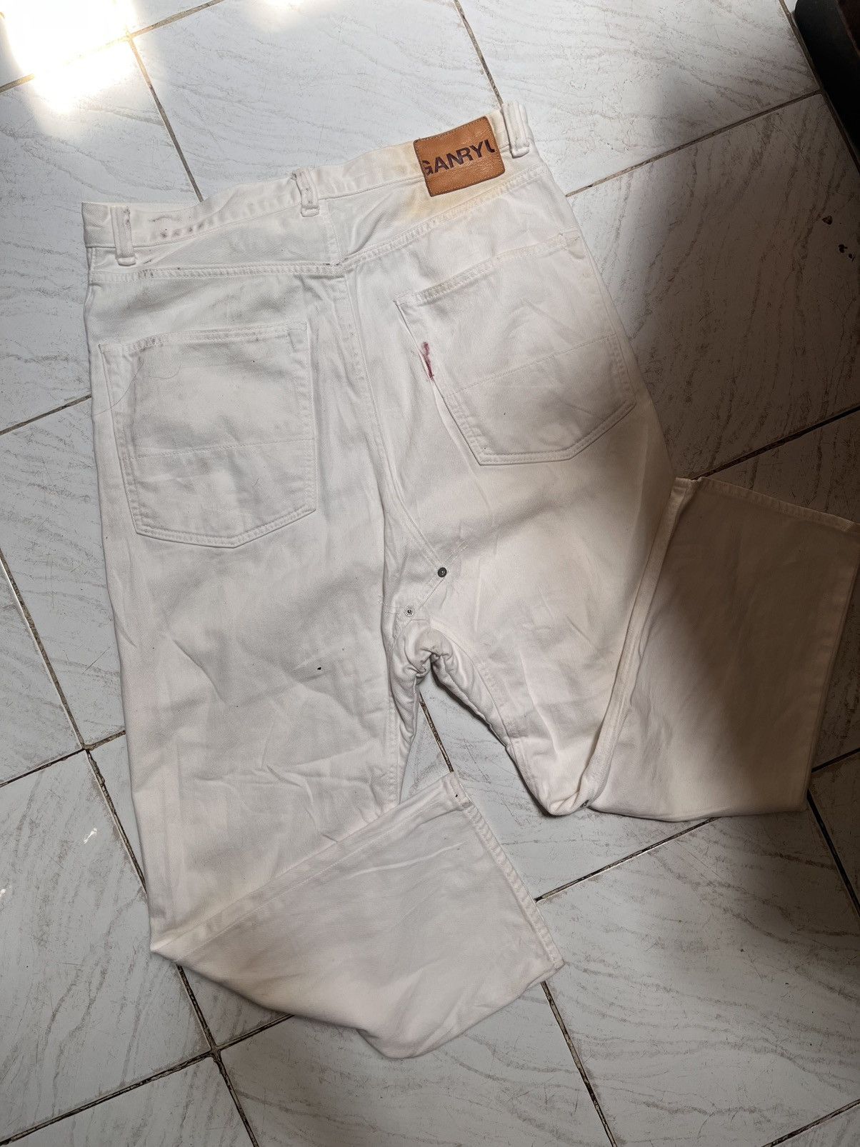 Ganryu Ganryu x Comme des Garçons Denim Pants Japan Size US 34 / EU 50 - 6 Thumbnail